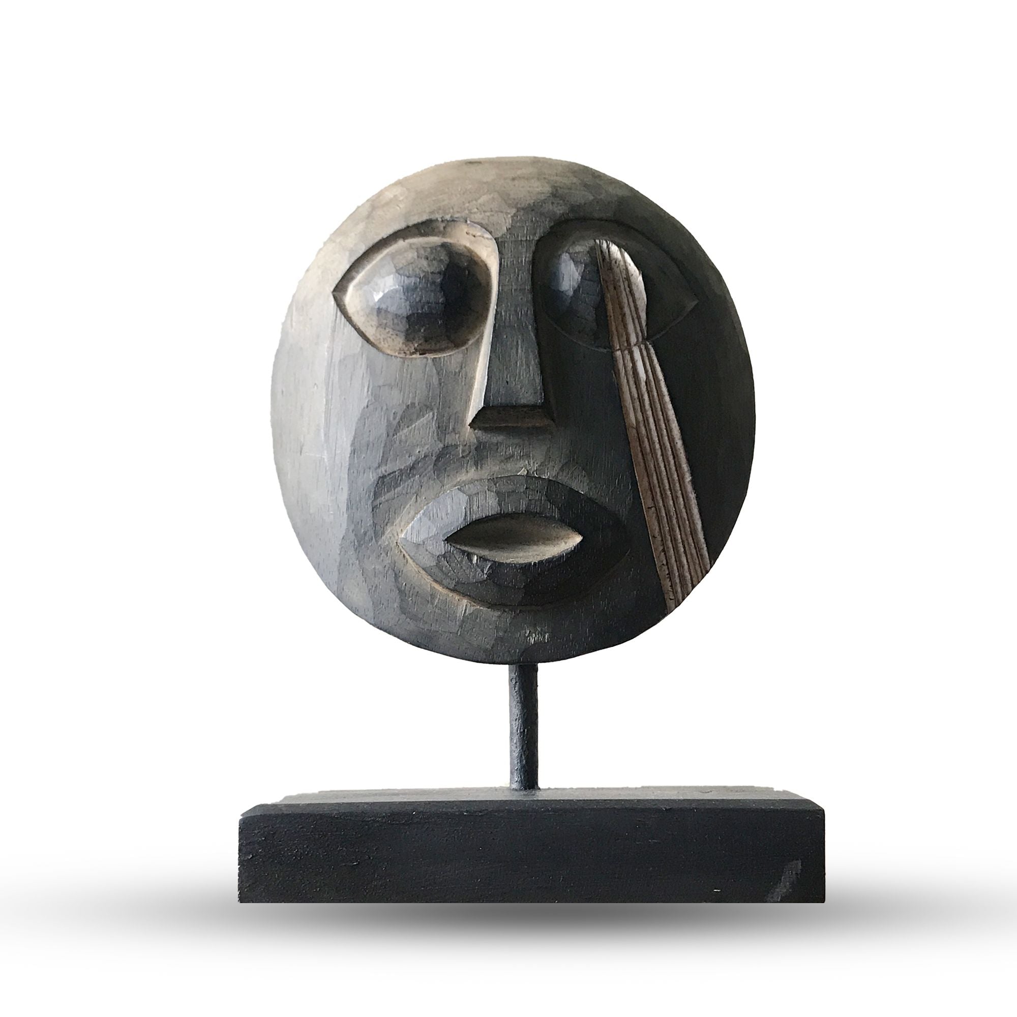Máscara Decorativa Tribal de Timor – Antiga