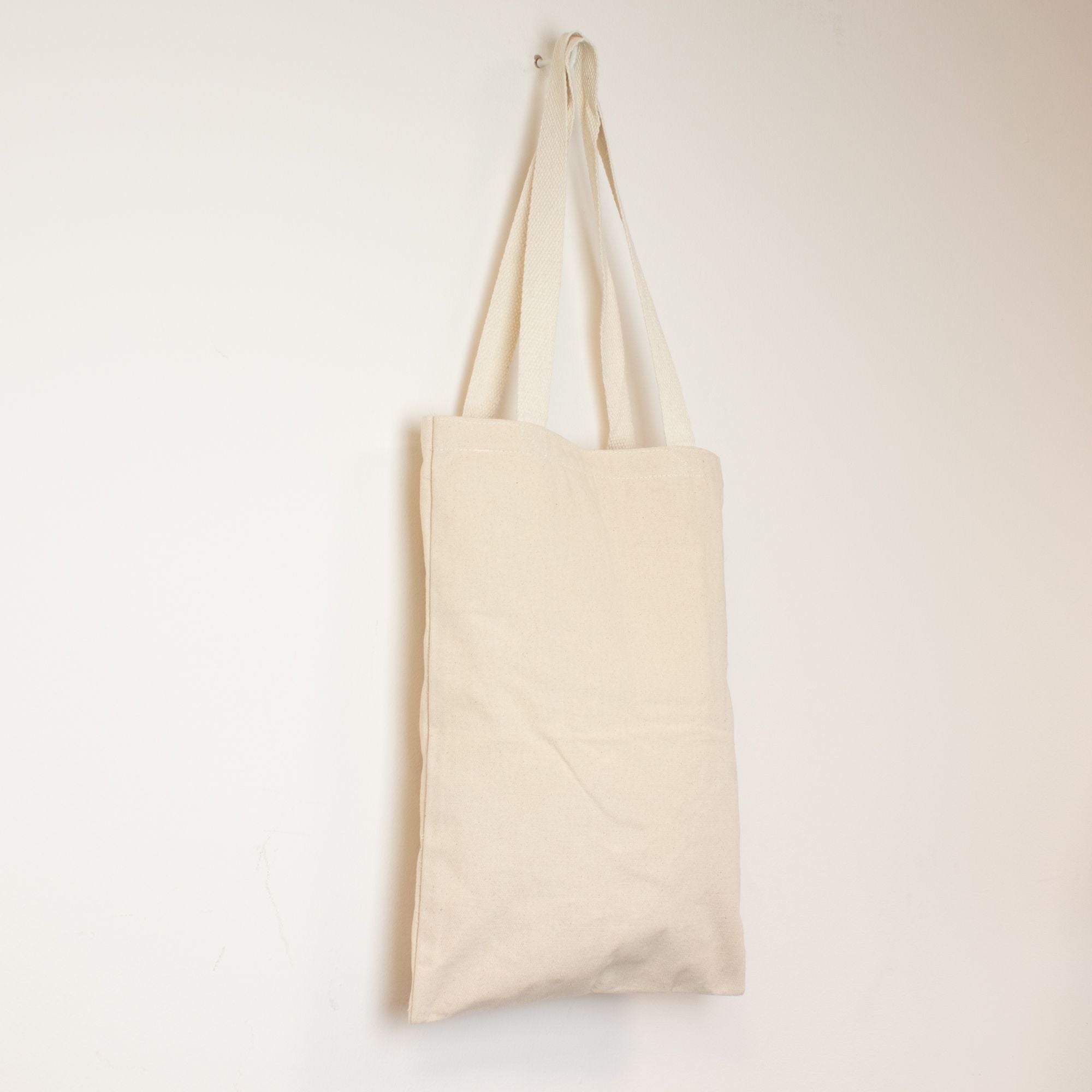 Bolsa Tote em Algodão Nomad Sari Sem Estampa Natural 41 x 31 cm