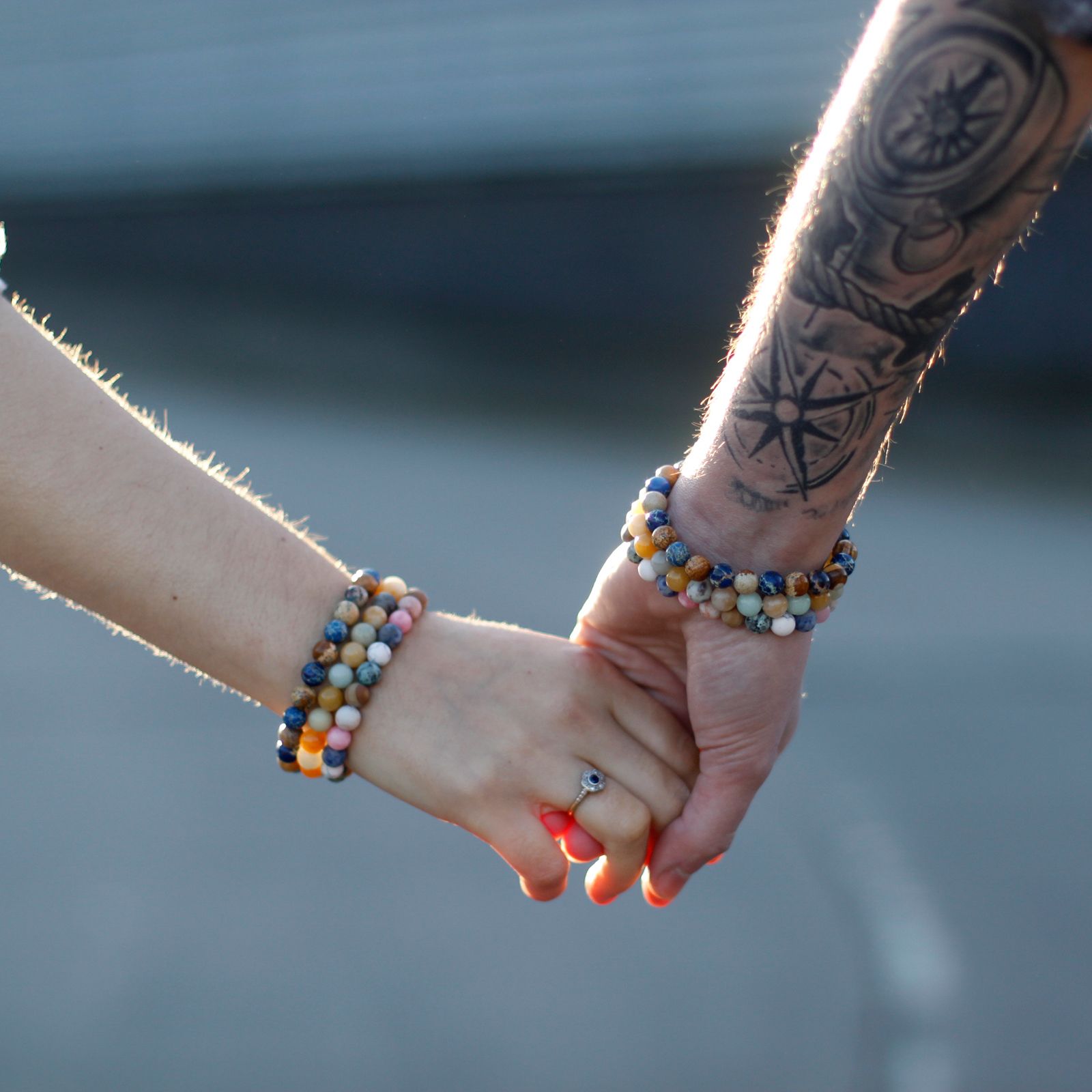 Conjunto de 2 Pulseiras em Pedras Naturais – Harmonia