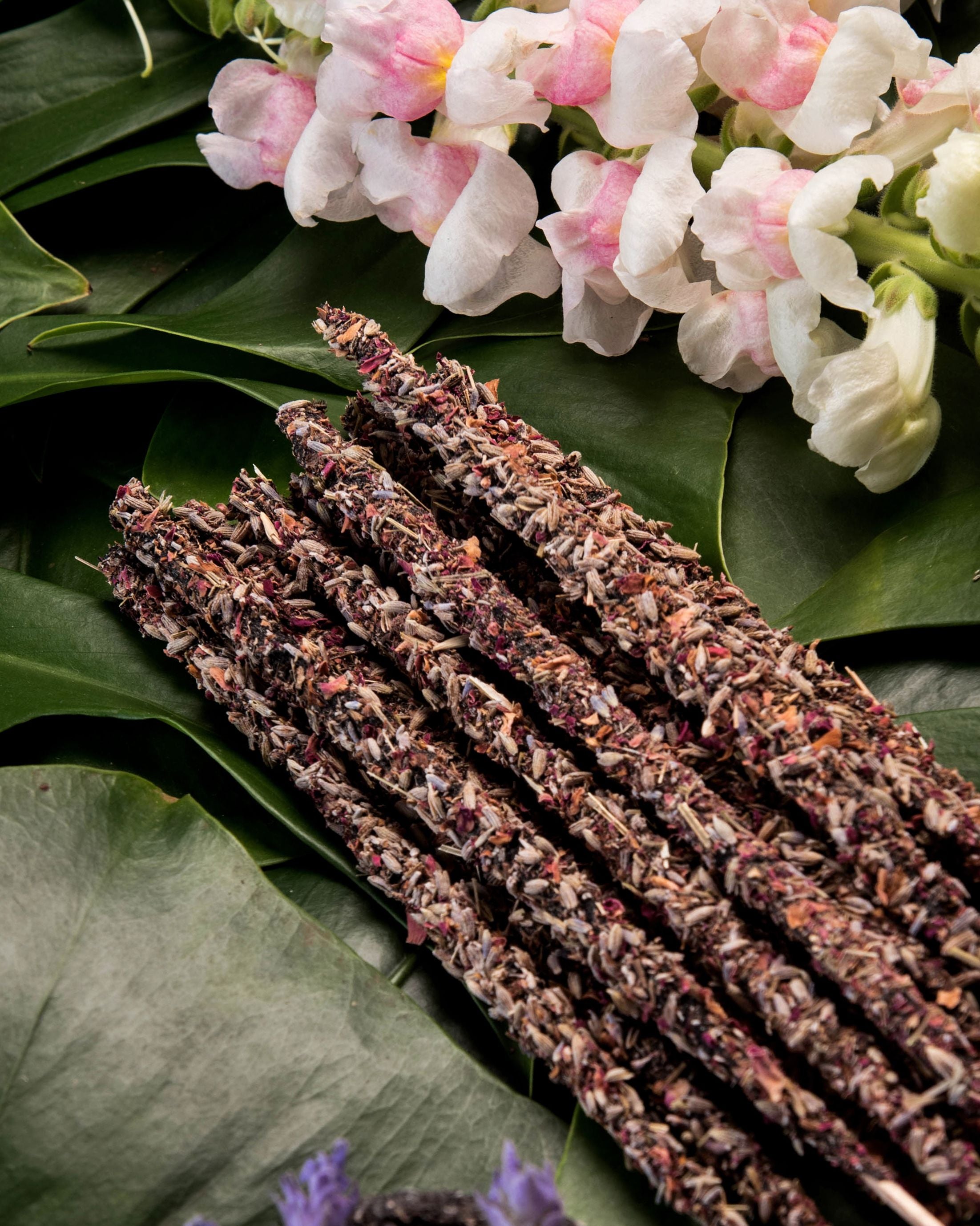 Incenso Botânico Lavanda e Rosa