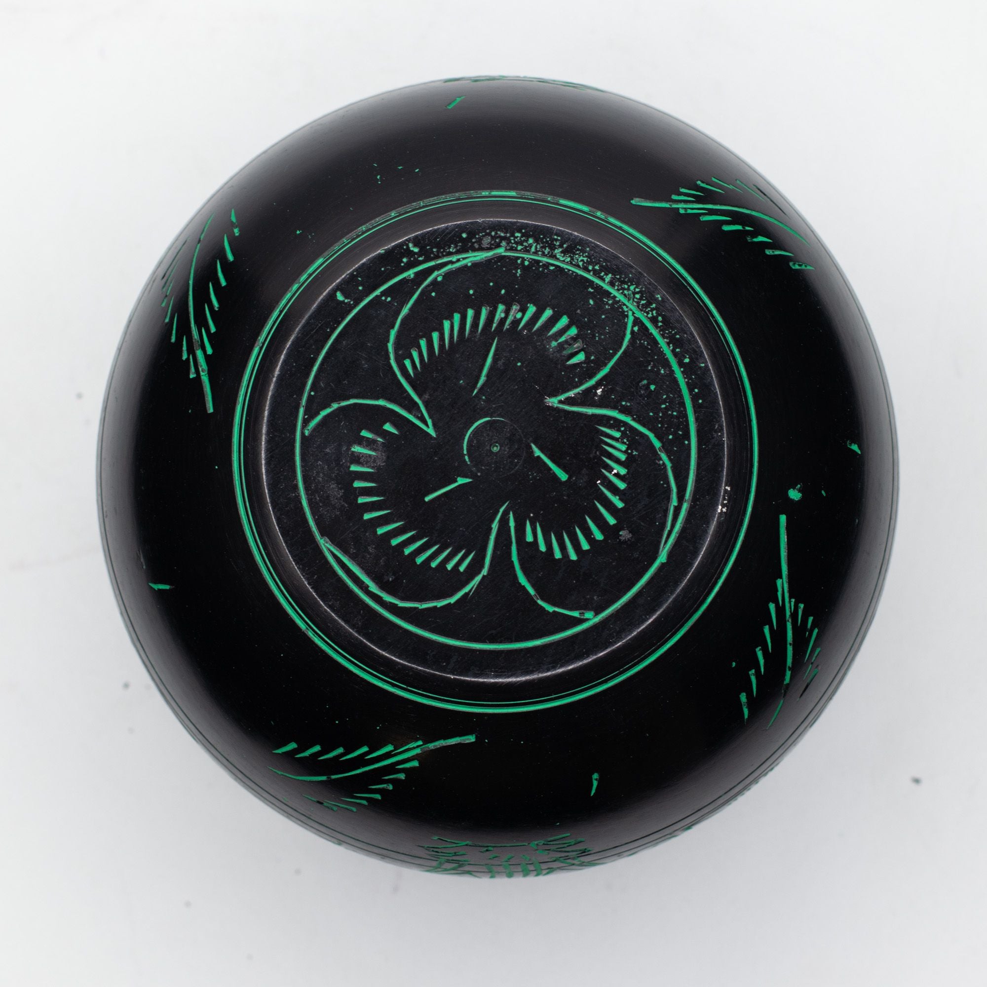 Taça Tibetana Tipo Caldeirão – Cogumelo Mágico – Verde