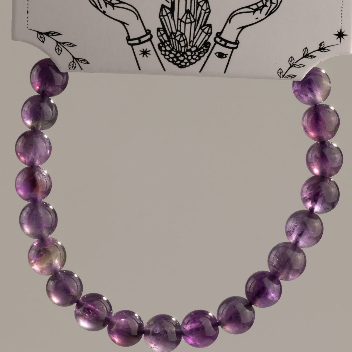 Pulseira de Poder Pequena (17cm x 6mm) - Ametista