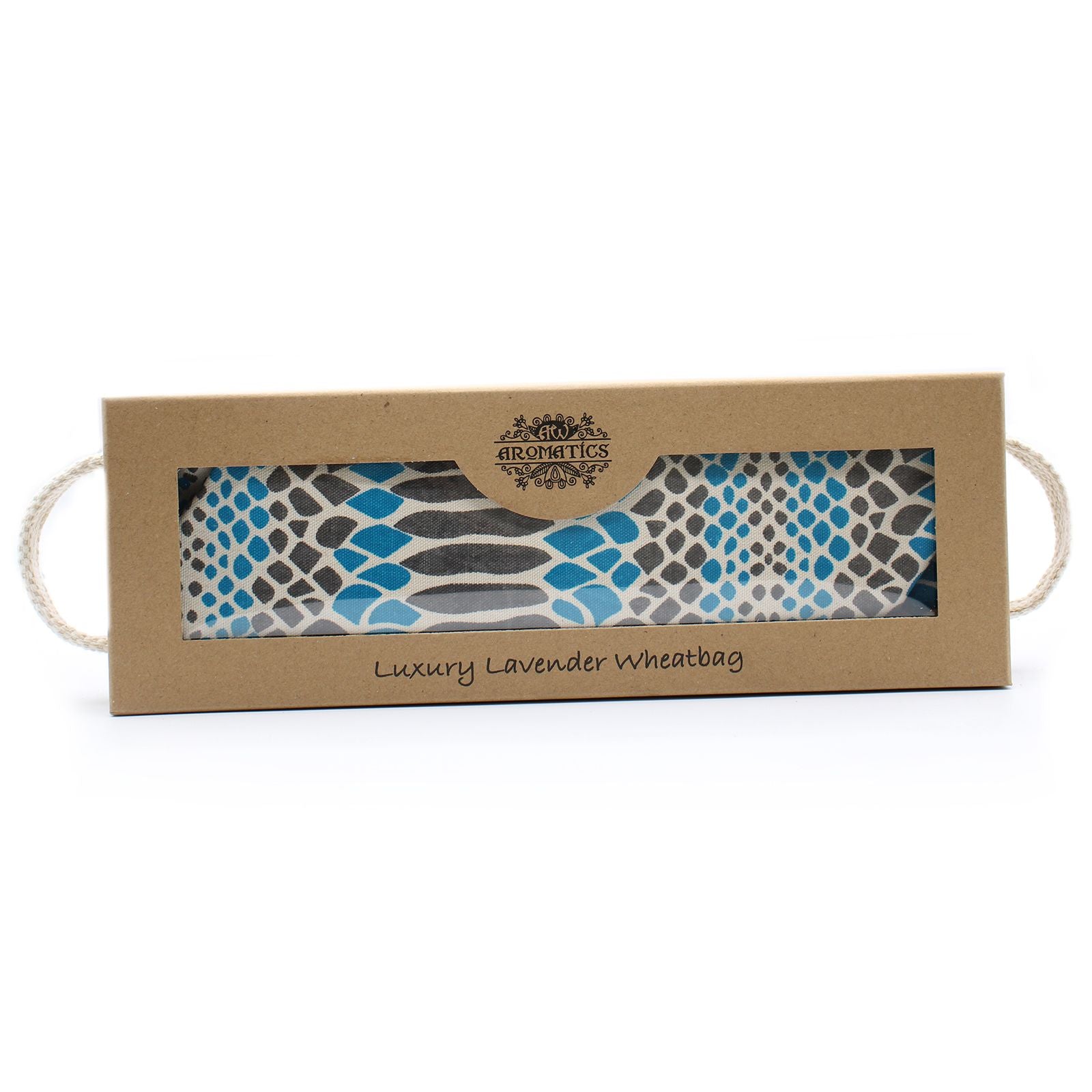Bolsa de Trigo de Lavanda Premium em Caixa de Presente – Víbora Azul