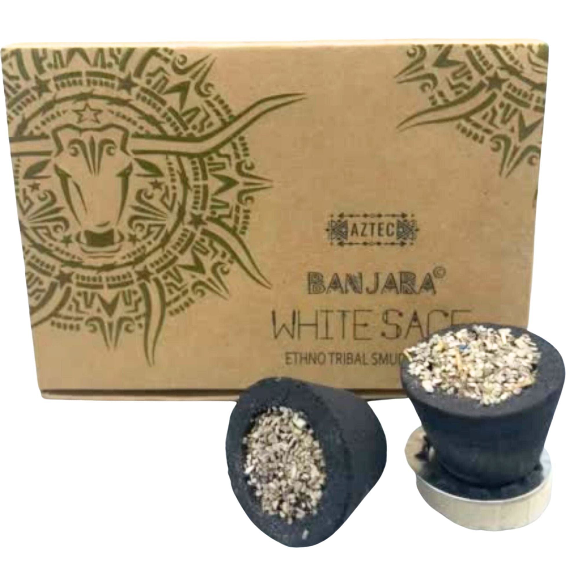 Caixa de Copos de Resina Banjara Trigo Branco