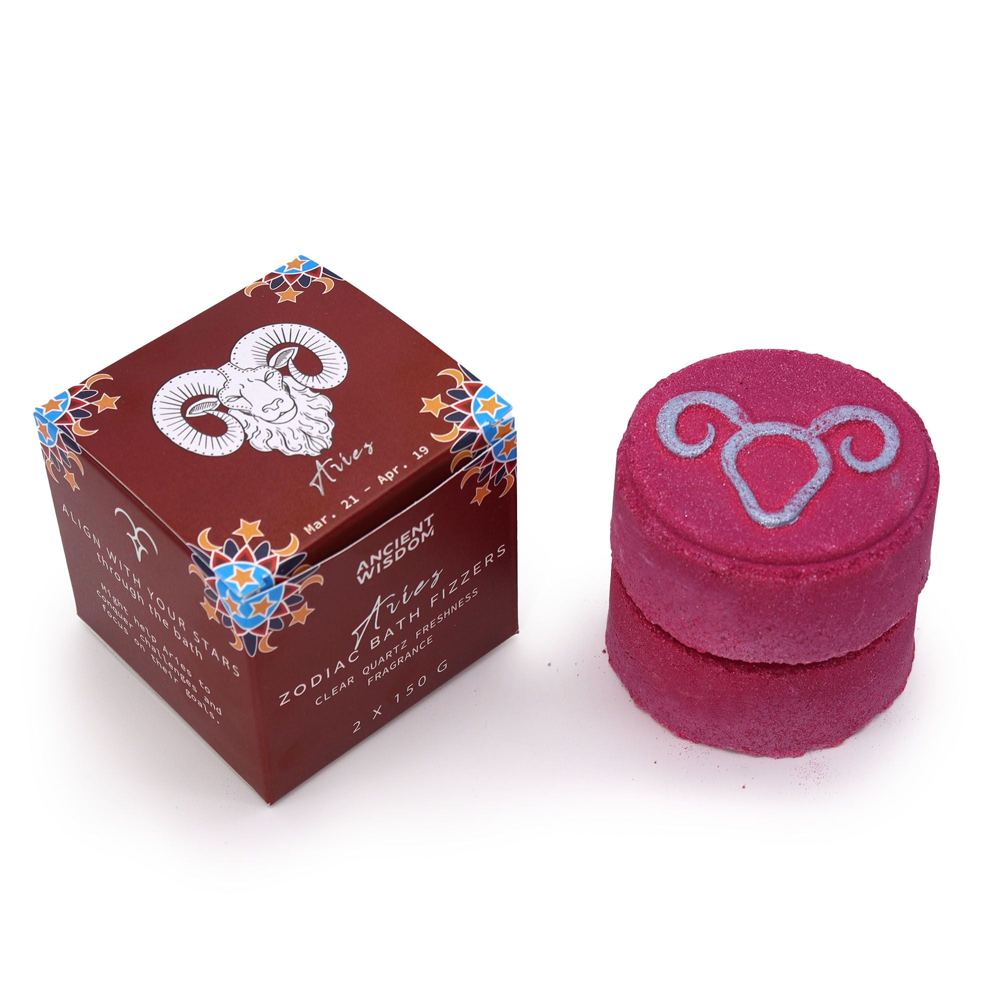Kit de Bombas de Banho do Horóscopo - Carneiro