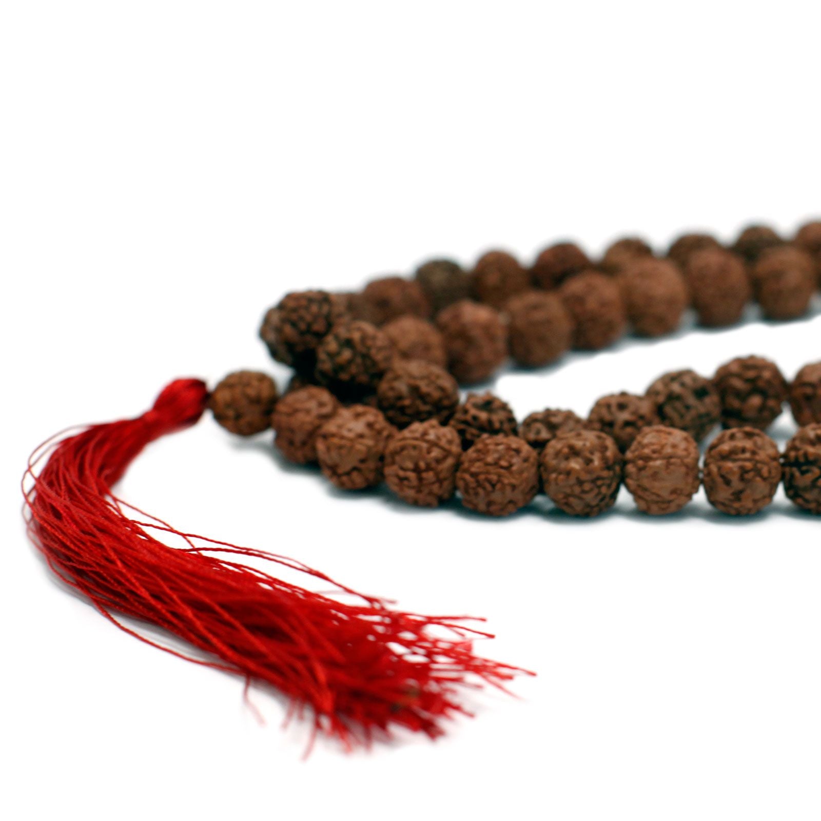 108 Rudraksha Japa Mala - Castanho