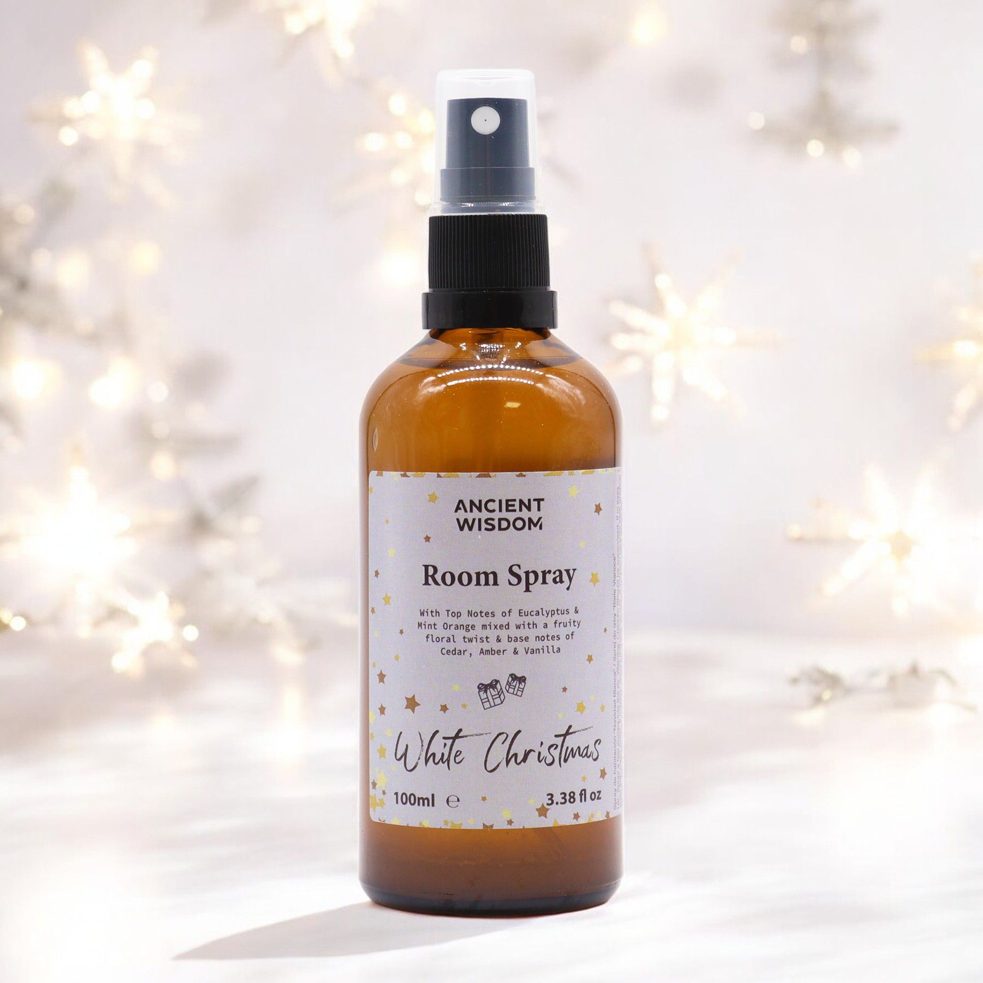 Spray de Fragrância para Casa e Almofadas 100 ml - Natal Branco