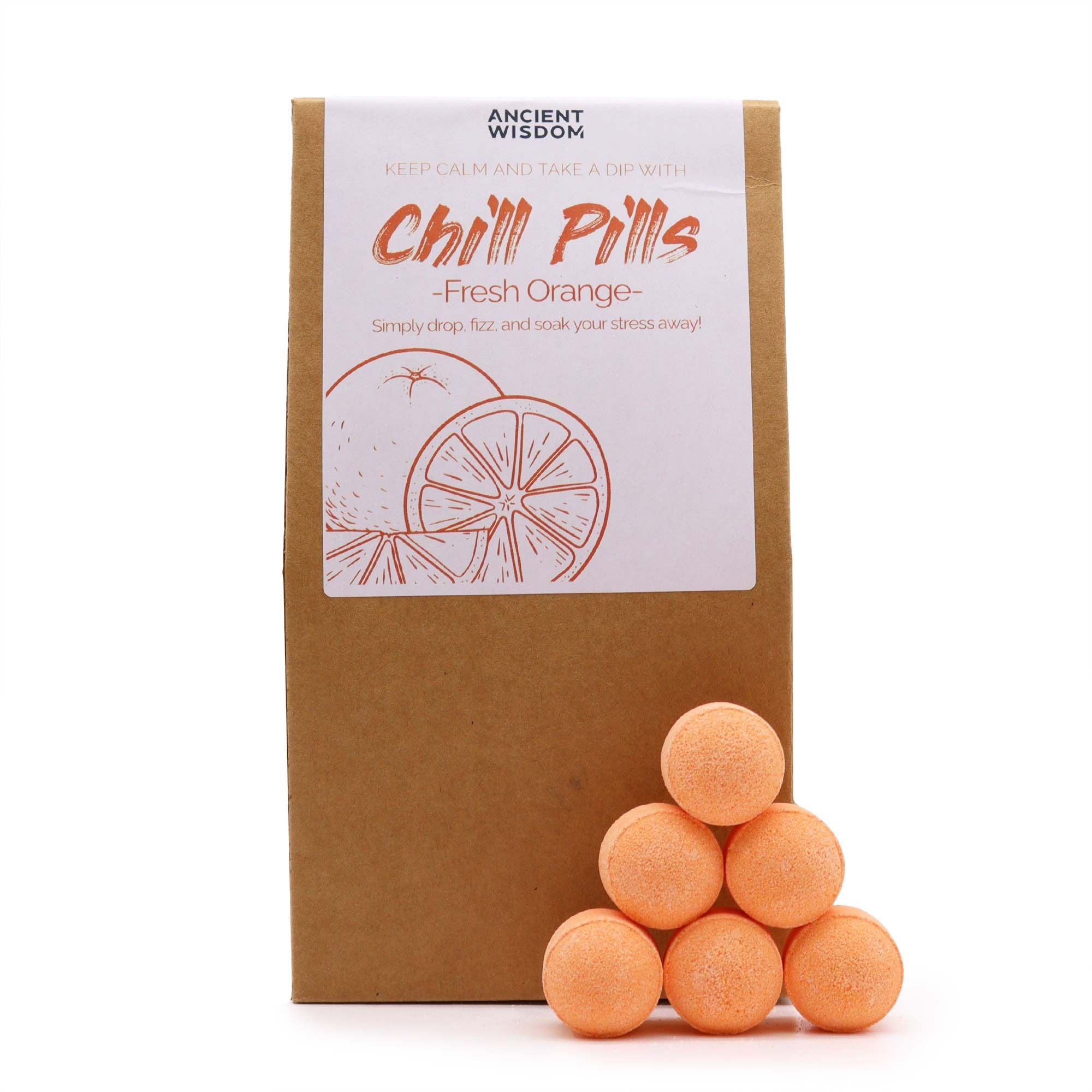 Conjunto Presente Chill Pills - Laranja Fresca - 350 g