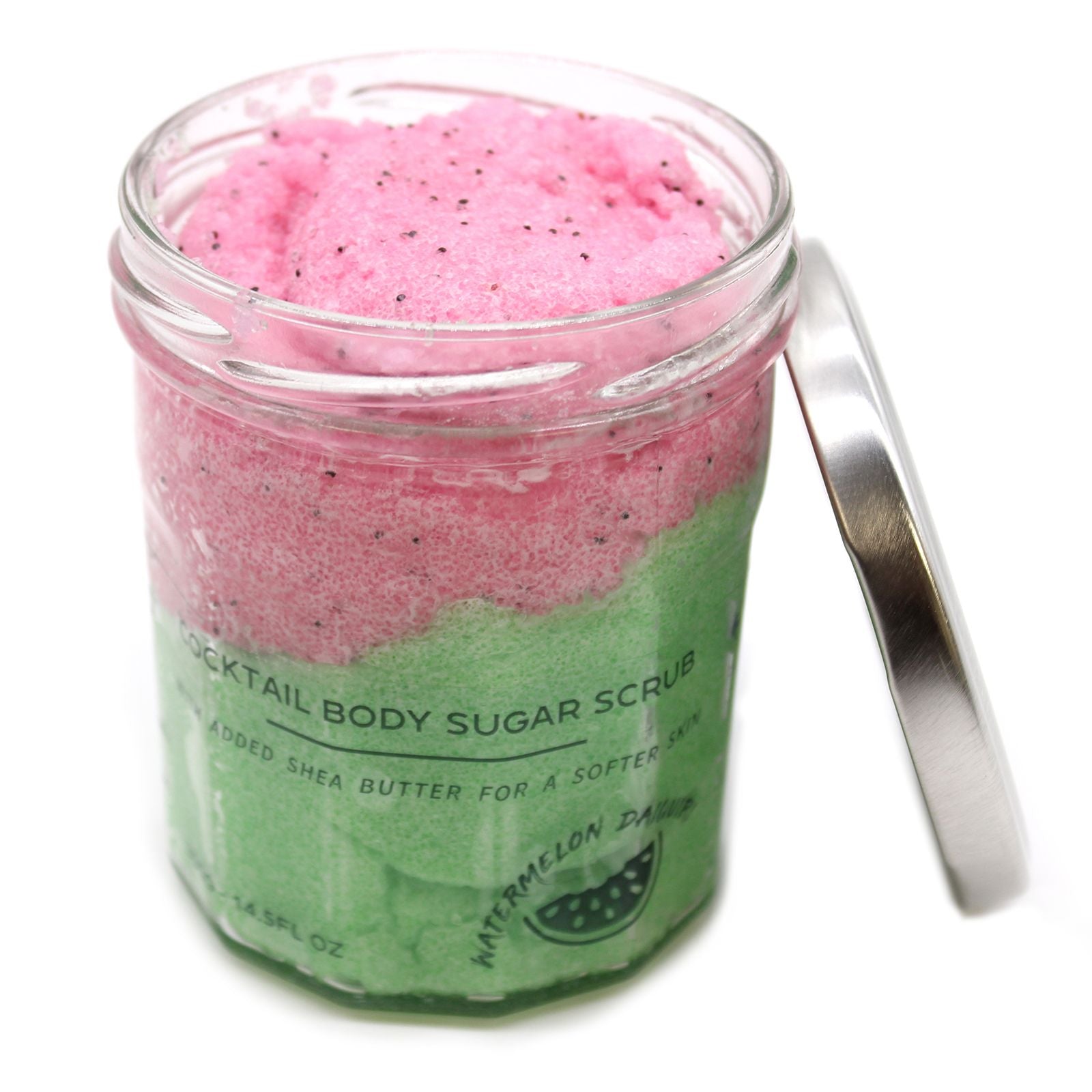 Esfoliante Corporal de Açúcar Perfumado - Daiquiri de Melancia - 300 g