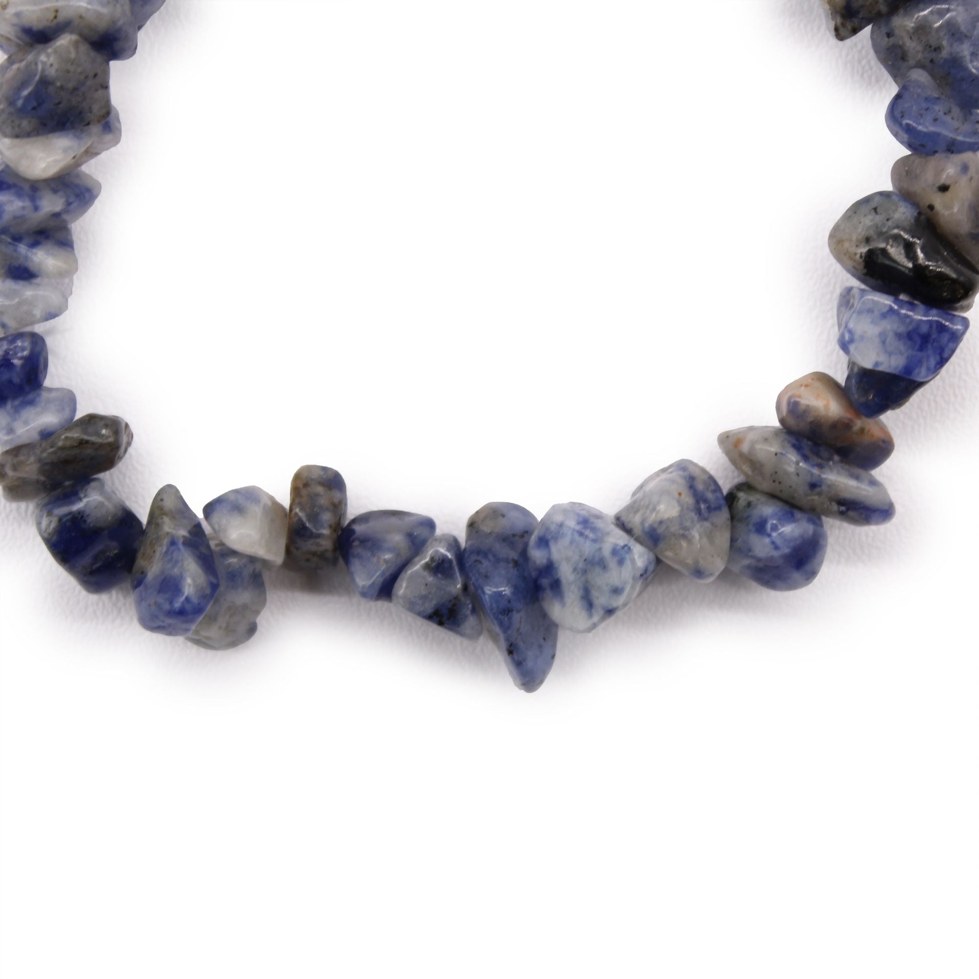 Pulseira em Fragmentos de Pedras Naturais – Sodalite