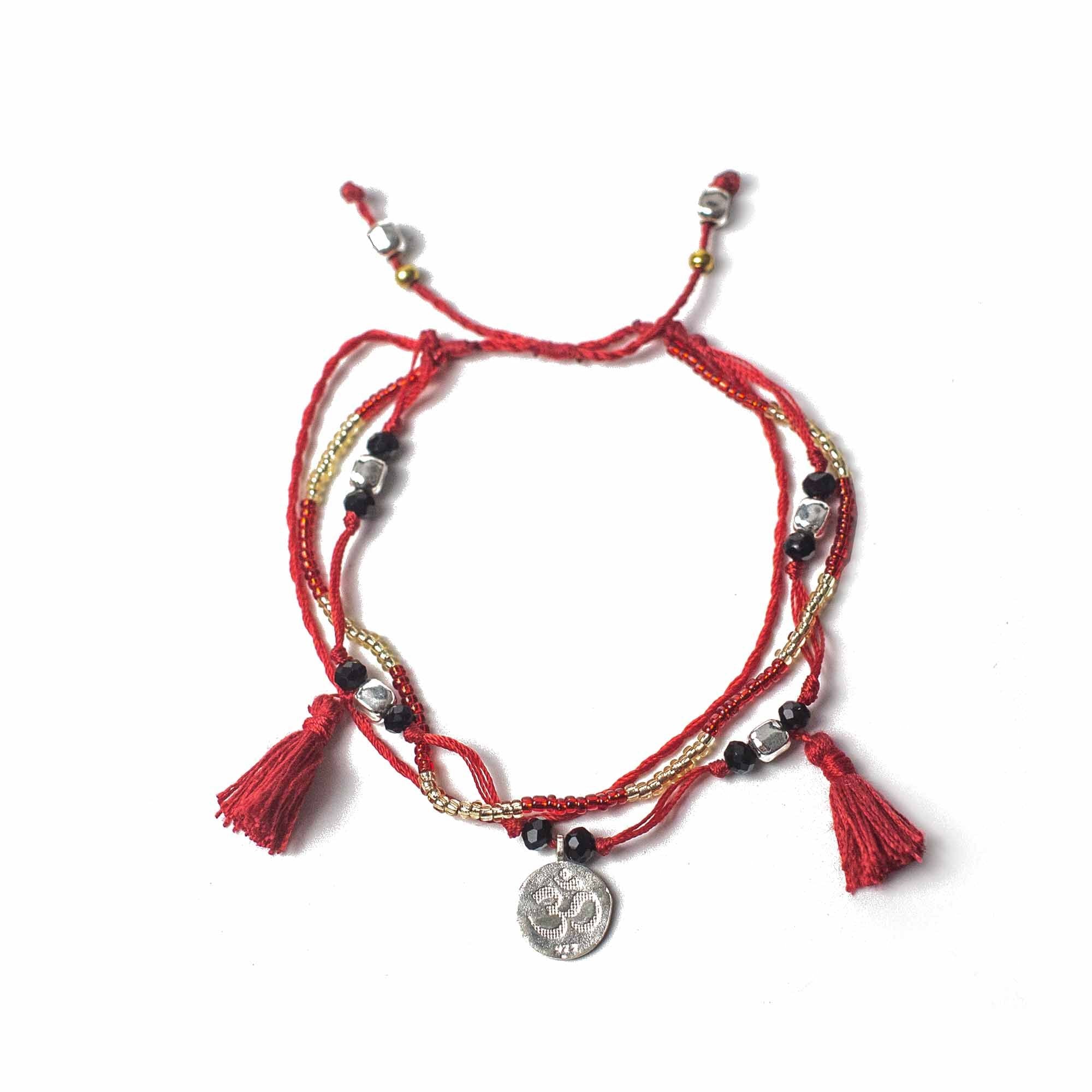 Pulseira de Corda do Templo – Sabedoria Infinita