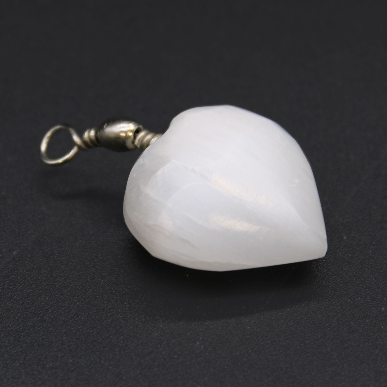 Pendente Coração de Selenite