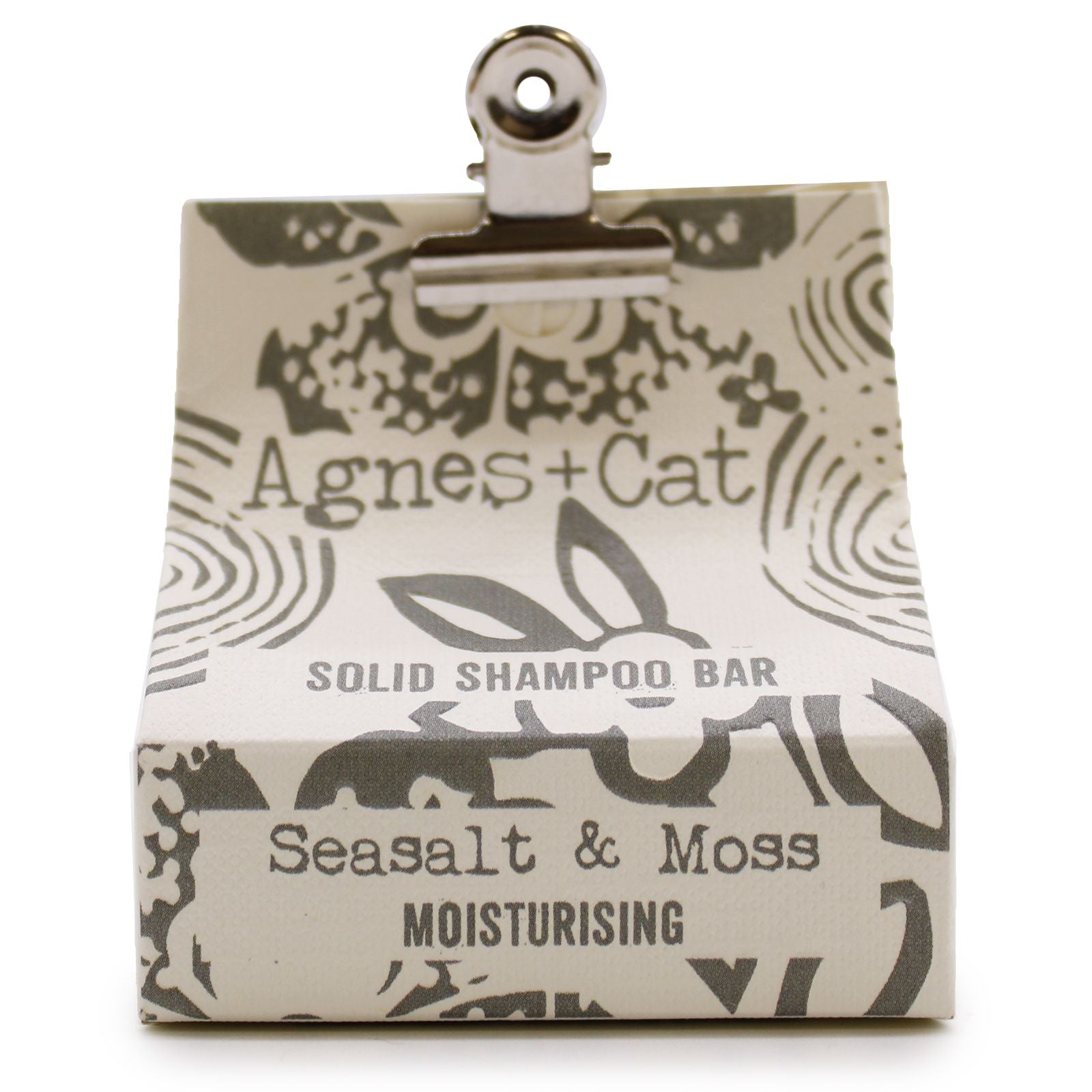 Champô Sólido Agnes & Cat - Sal Marinho e Musgo - 70 g