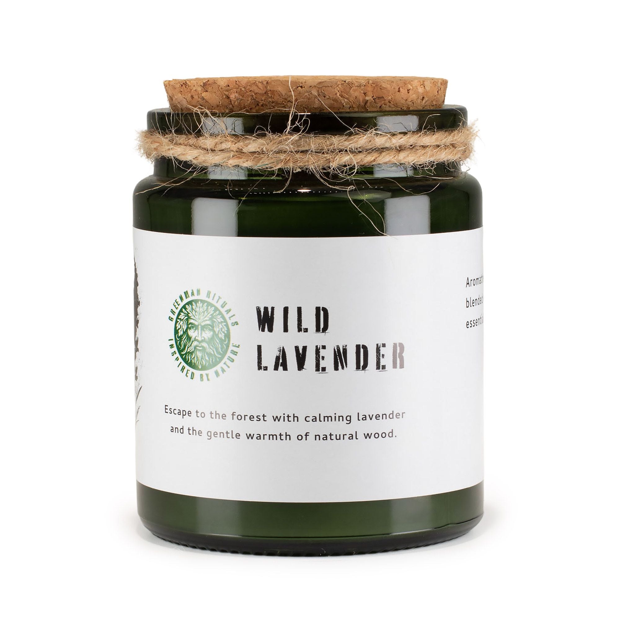 Vela de Soja Greenman Woodwick Lavanda Silvestre