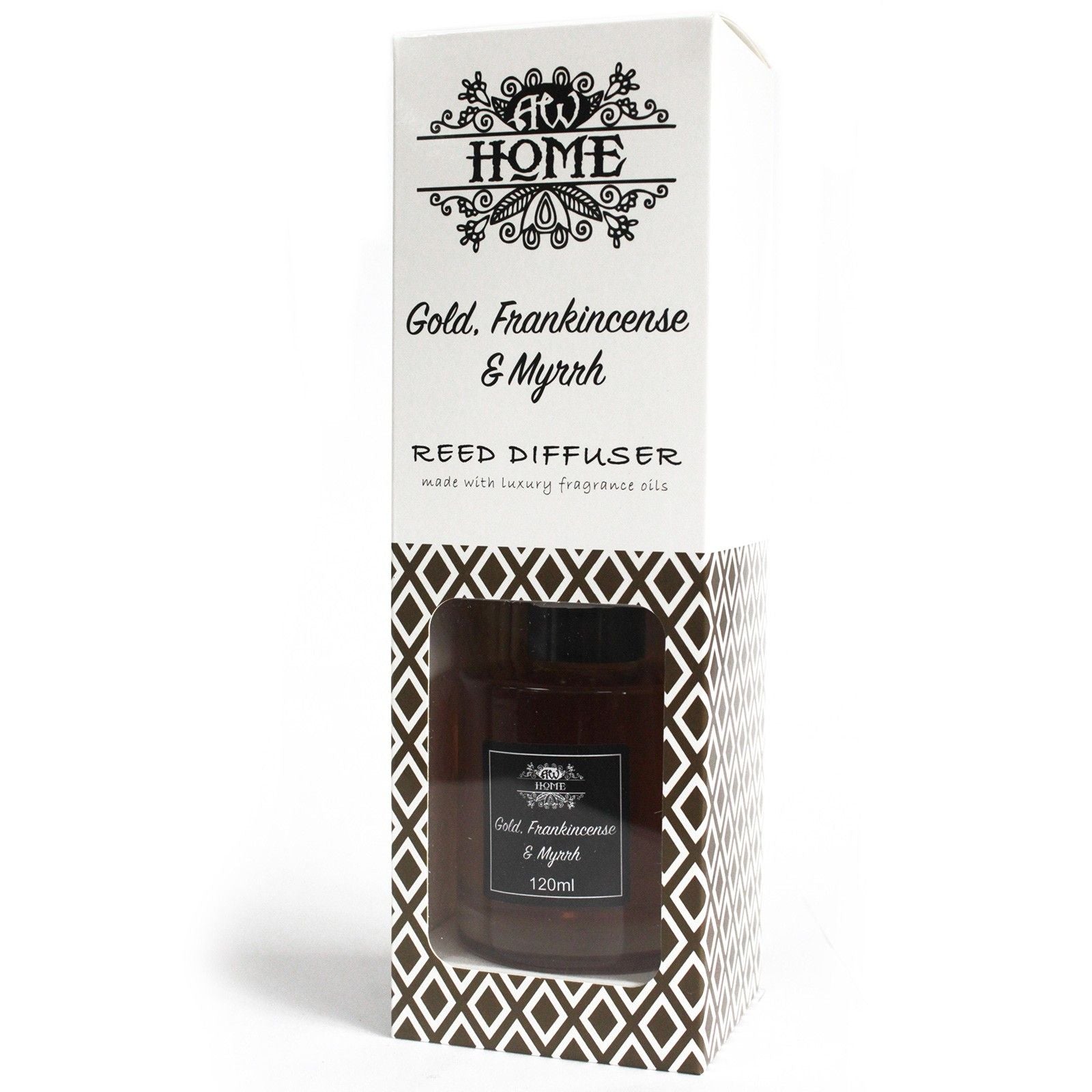 Difusor Aromático 120 ml - Ouro, Incenso e Mirra