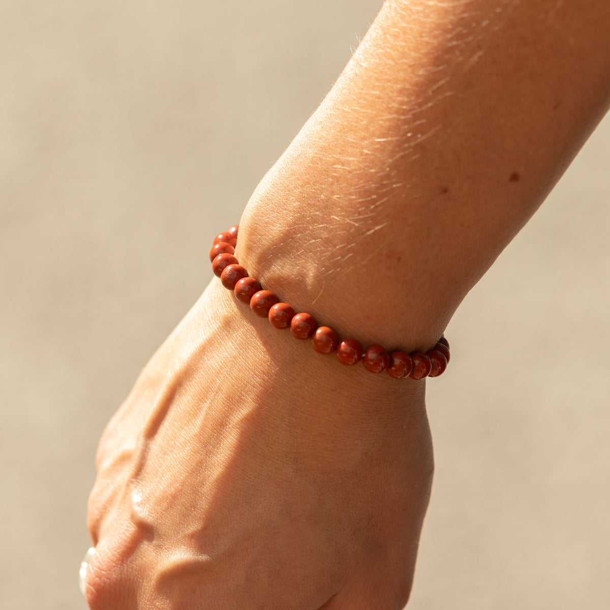 Pulseira de Poder Pequena (17cm x 6mm) - Cornalina