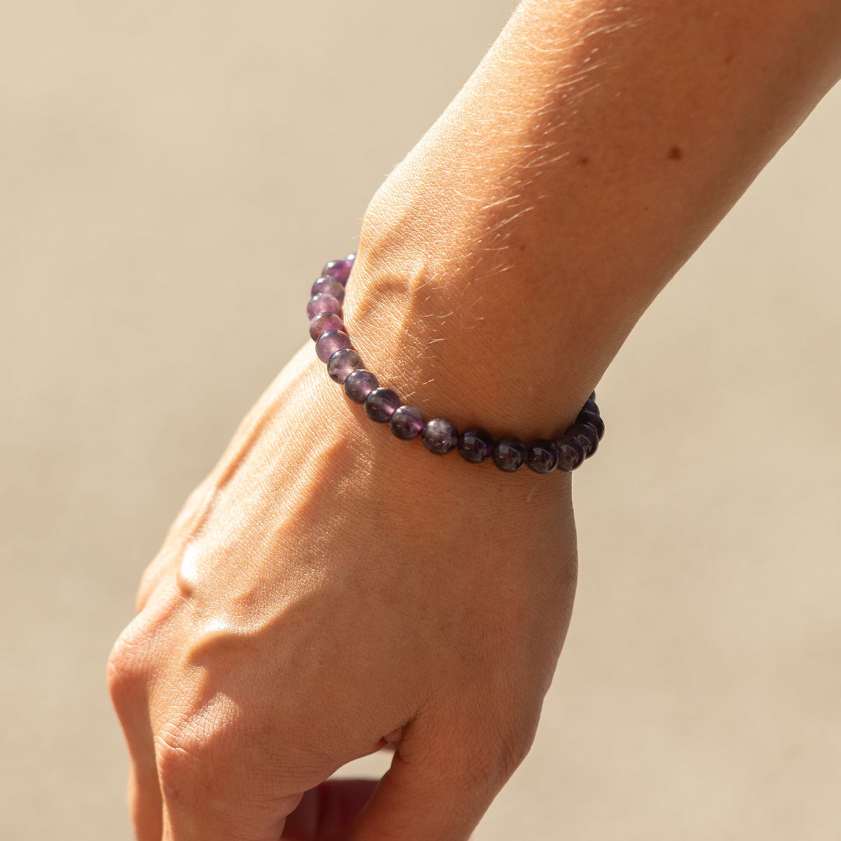 Pulseira de Poder Pequena (17cm x 6mm) - Ametista