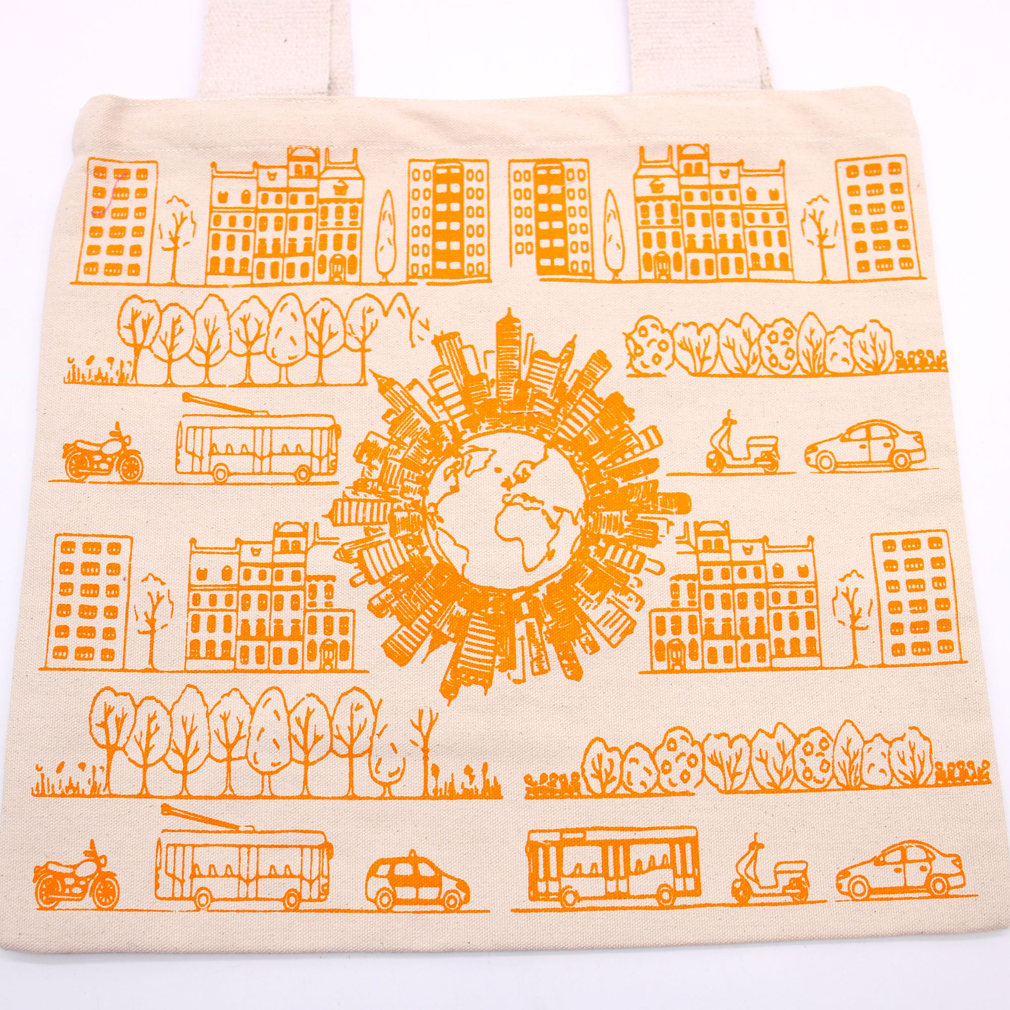 Bolsa de Algodão Grande - Vida Urbana
