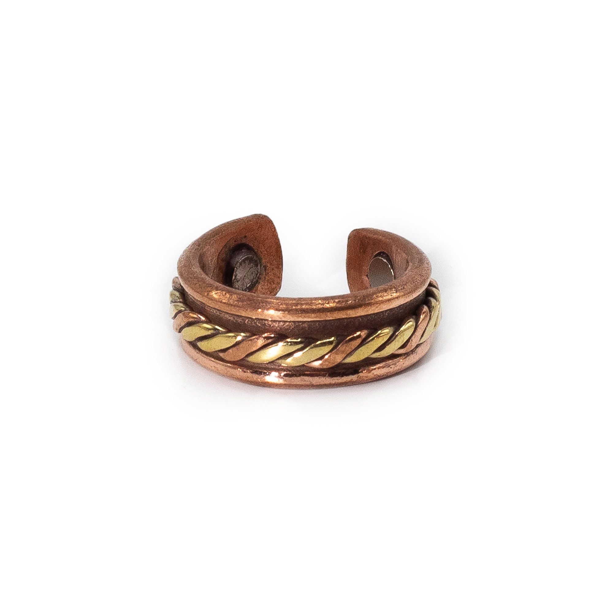 Copper Rings with Magnets – Assorted Designs and Sizes