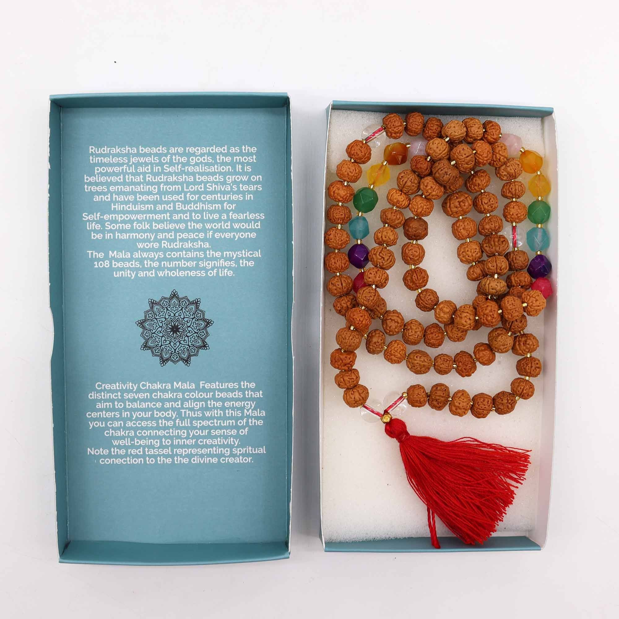Colar Mala de Bali - Aura Chakra