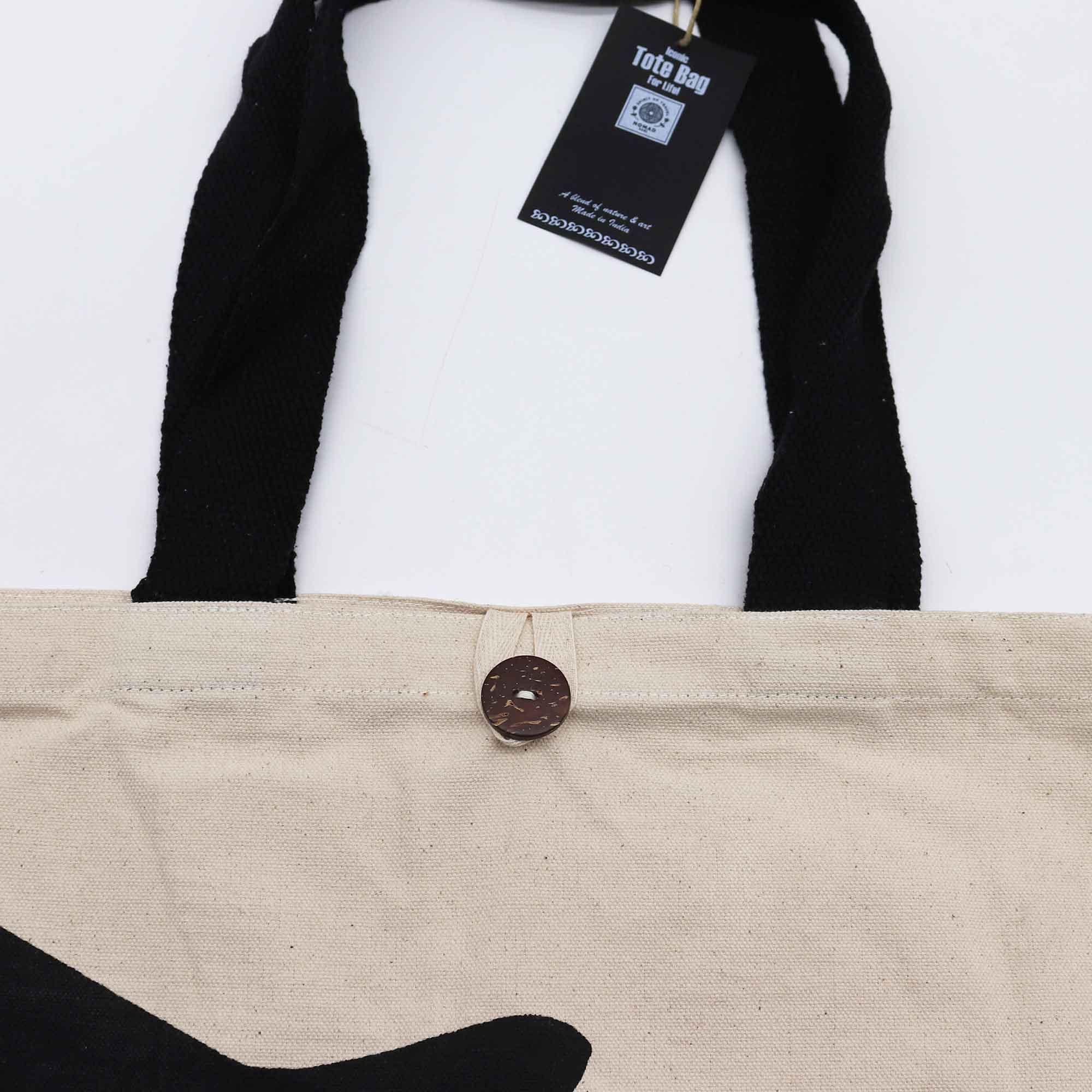 Bolsa de Algodão - Básica Icónica - Gato Negro