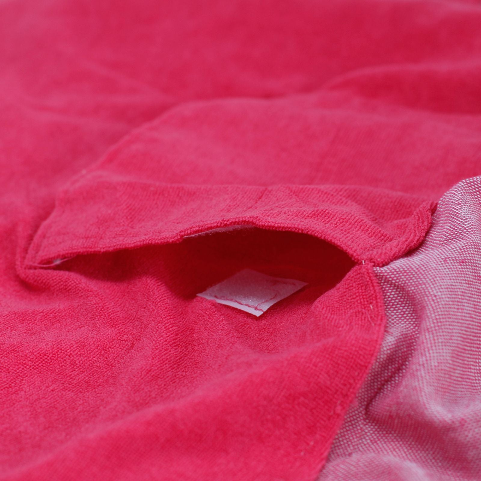 Toalha Pareo de algodão - Rosa Quente - 100x180 cm