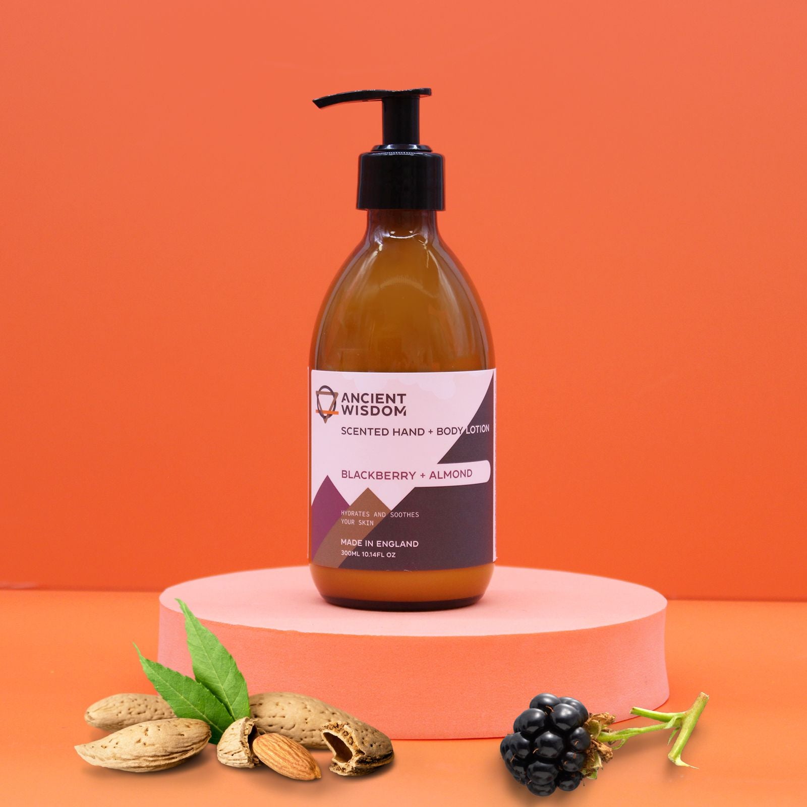 Loção Corporal - Amora e Amêndoa - 300 ml