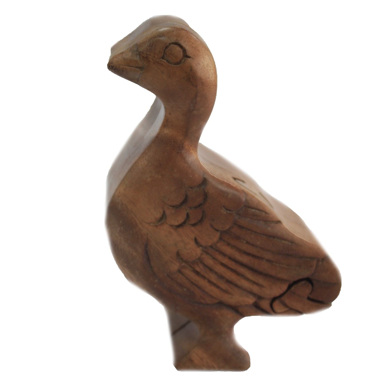 Caixa Secreta de Madeira Bali – Pato