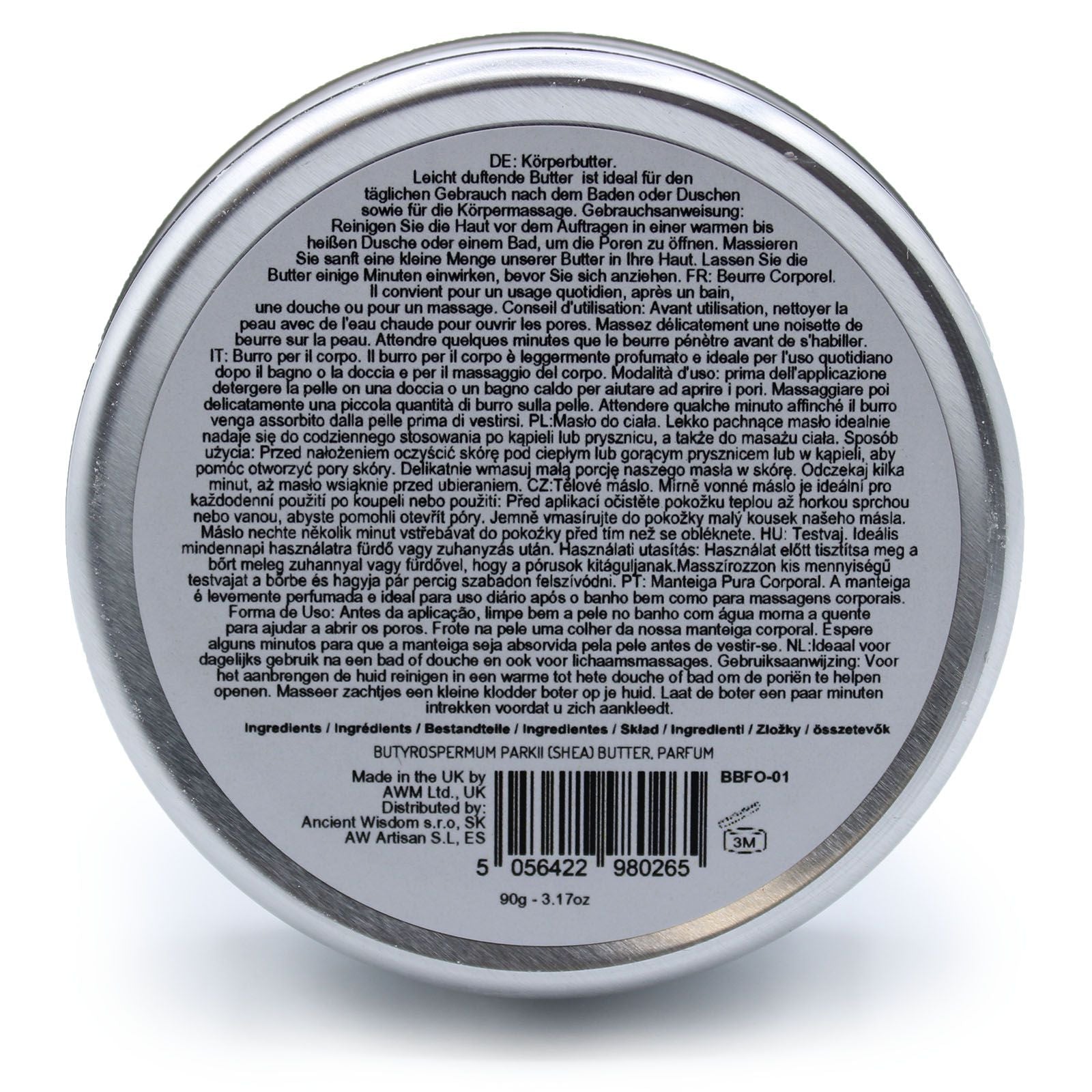 Manteiga Corporal de Karité Perfumada - Coco - 90 g