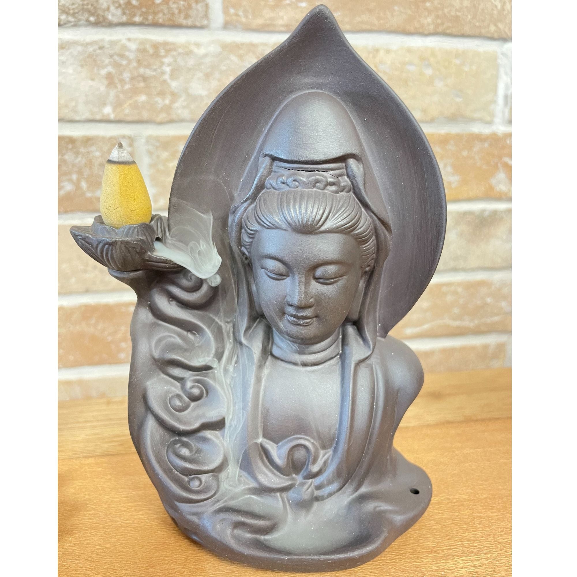 Serene Buddha Backflow Incense Burner