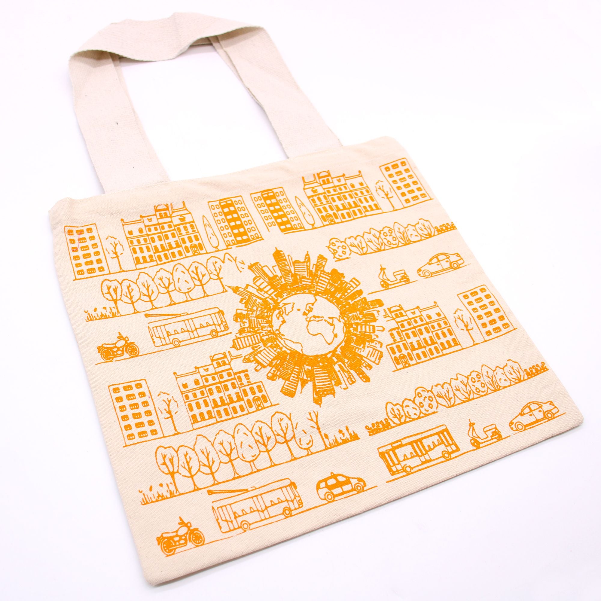 Bolsa de Algodão Grande - Vida Urbana