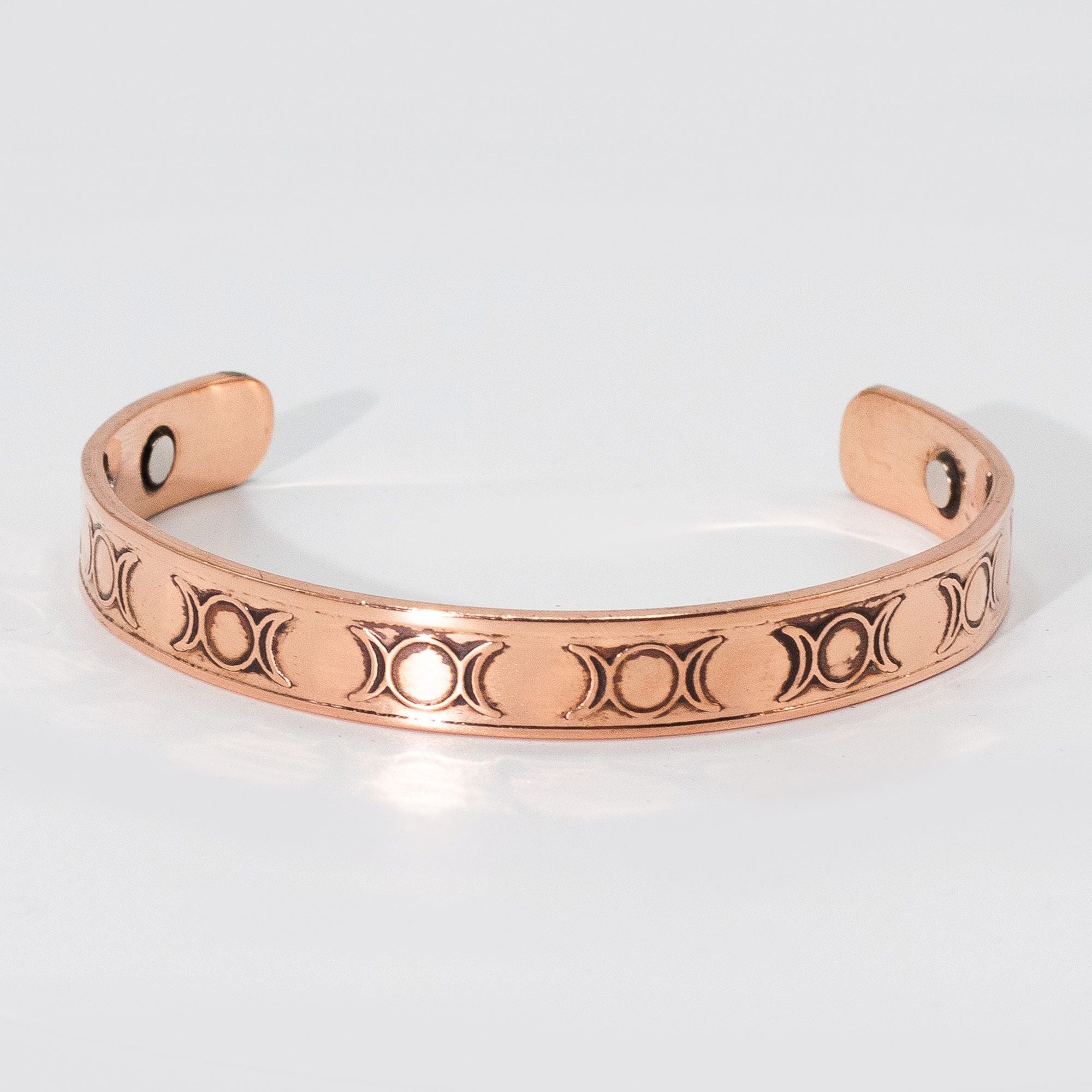 Men's Solid Copper Bracelets with Magnets (Assorted)