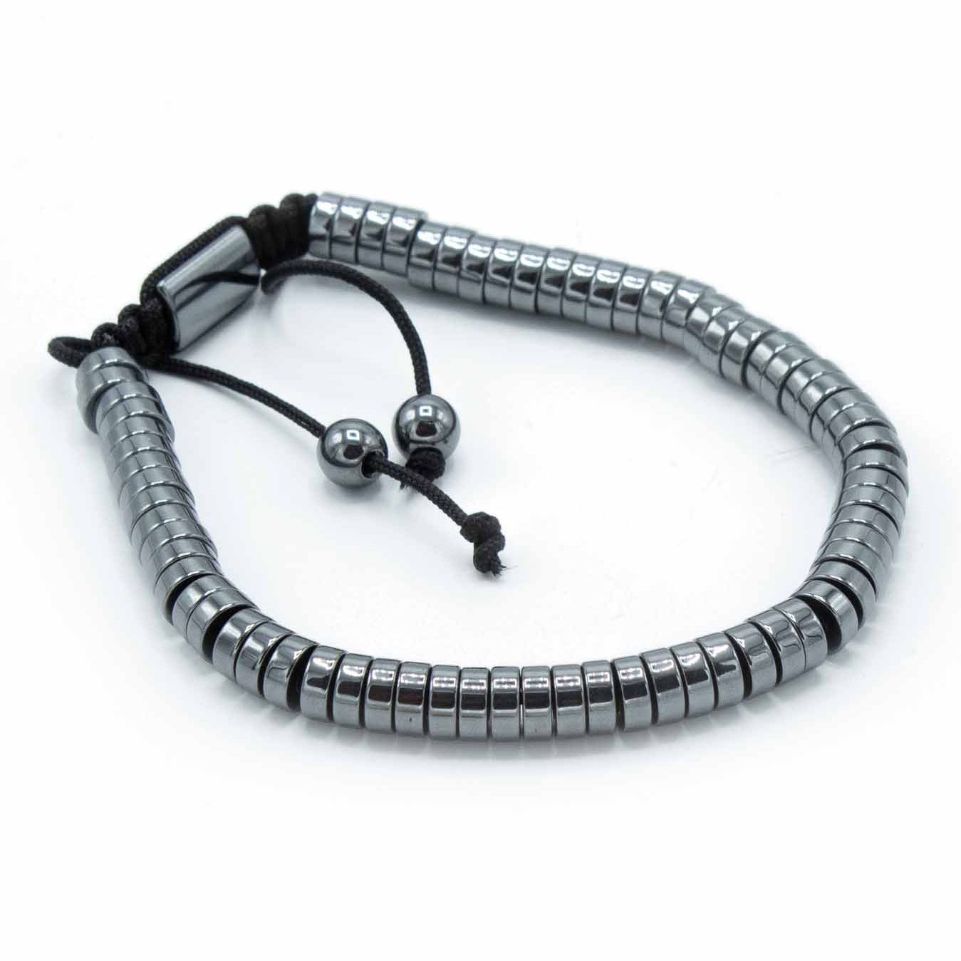 Hematite Shamballa Magnetic Bracelet – Circles