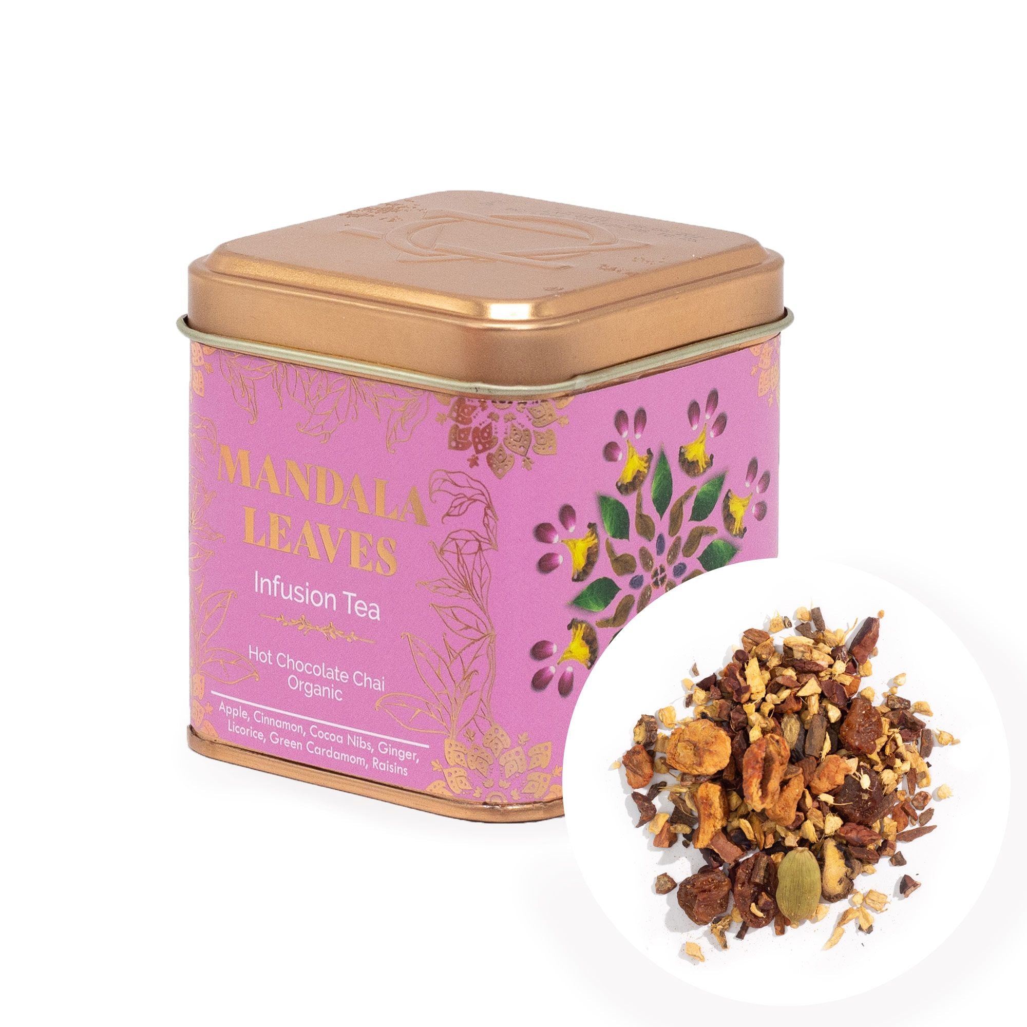 Infusão Chai Biológica para Chocolate Quente – Lata 50g