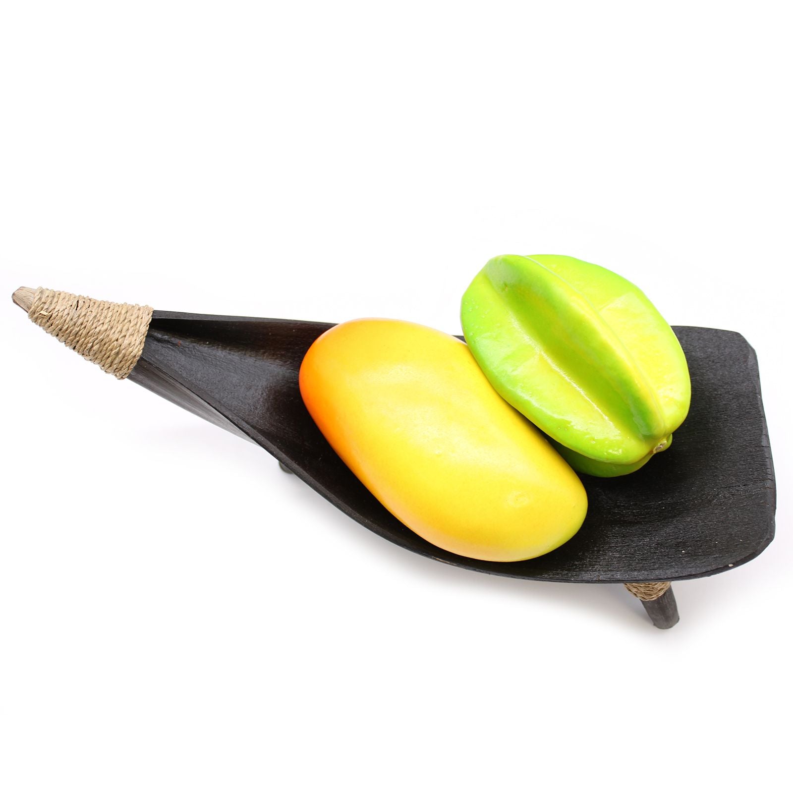 Conjunto de fruteiras em folha de coco – Chocolate