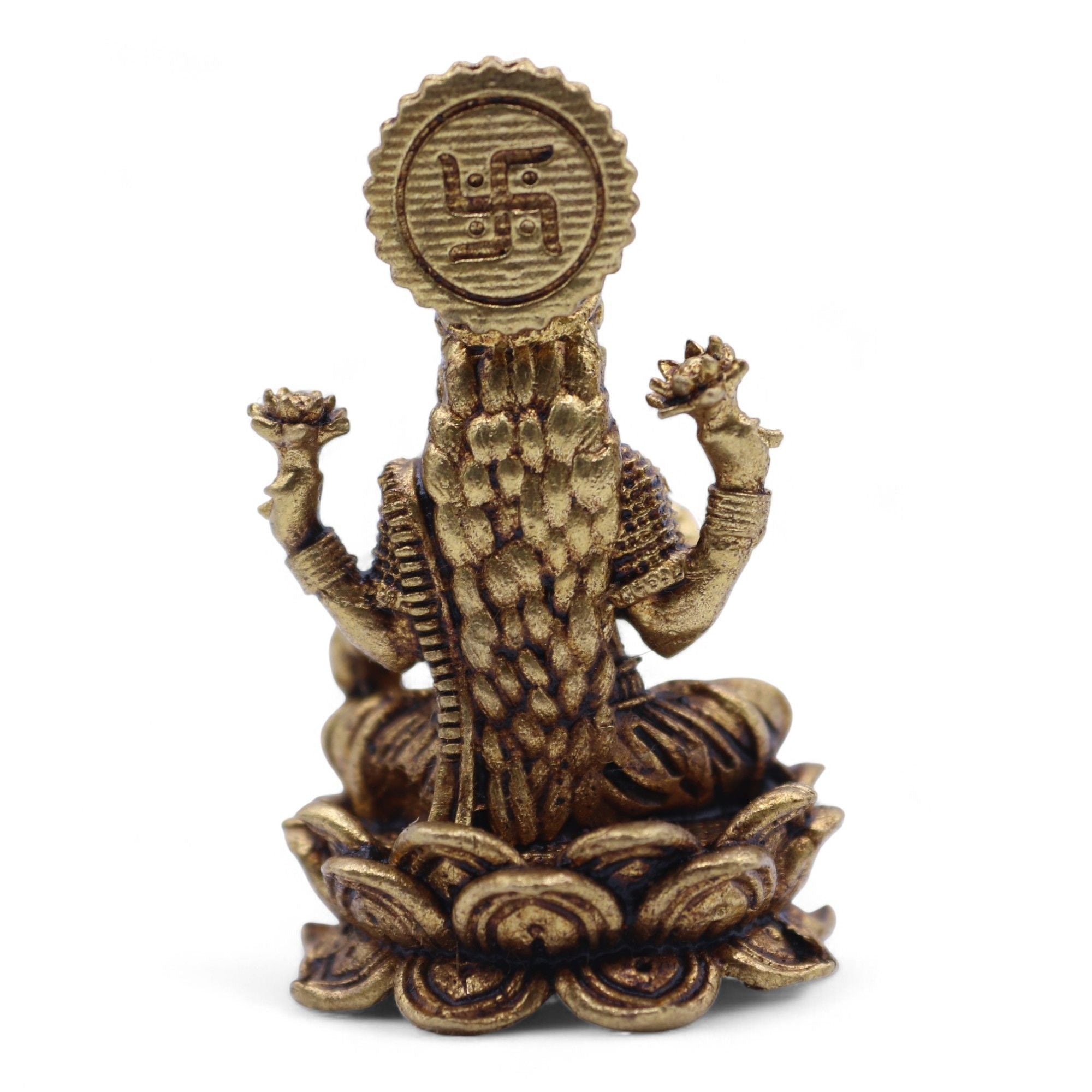 Deuses em Miniatura em Latão – Laxmi (22 g)