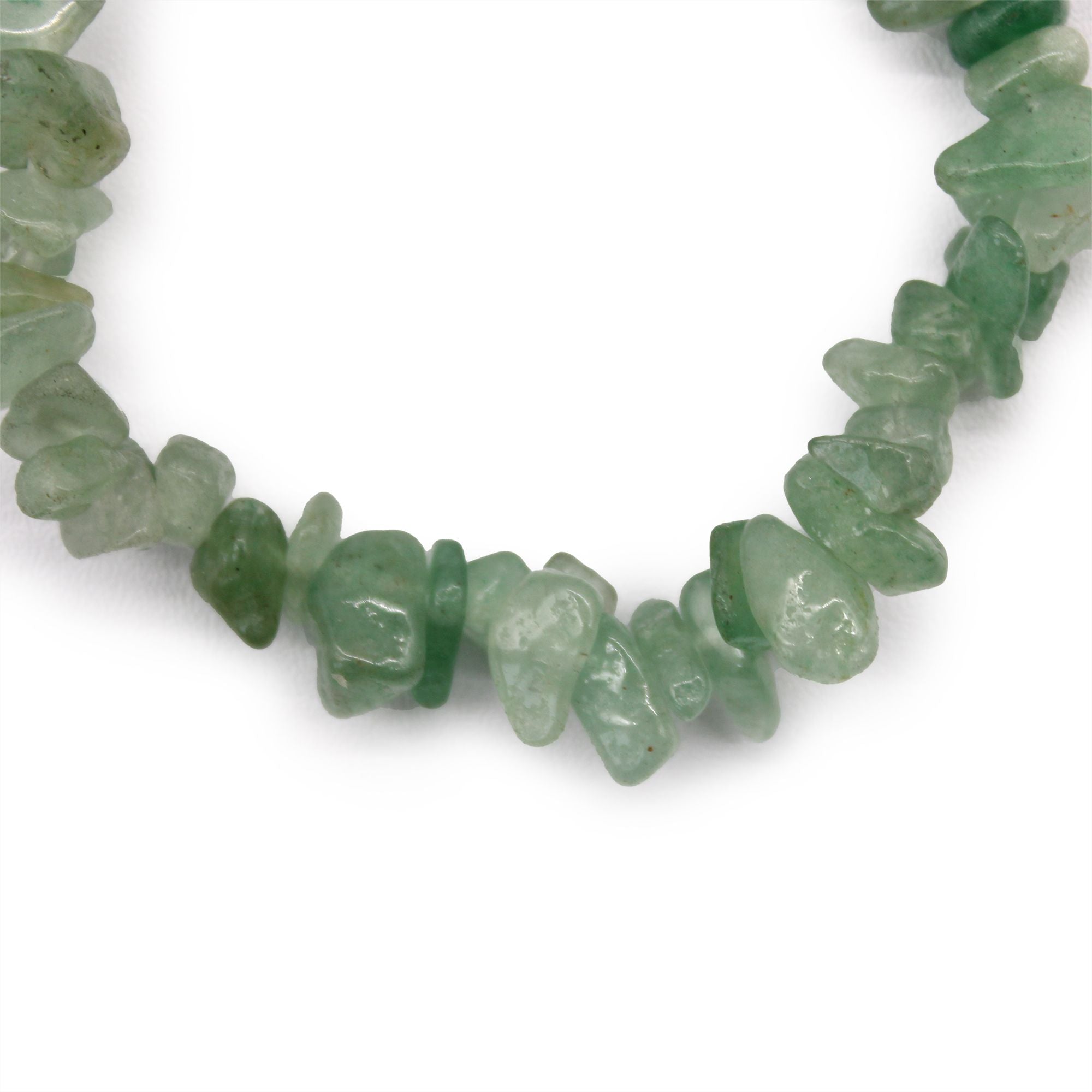Bracelet in Fragments of Natural Stones – Green Aventurine