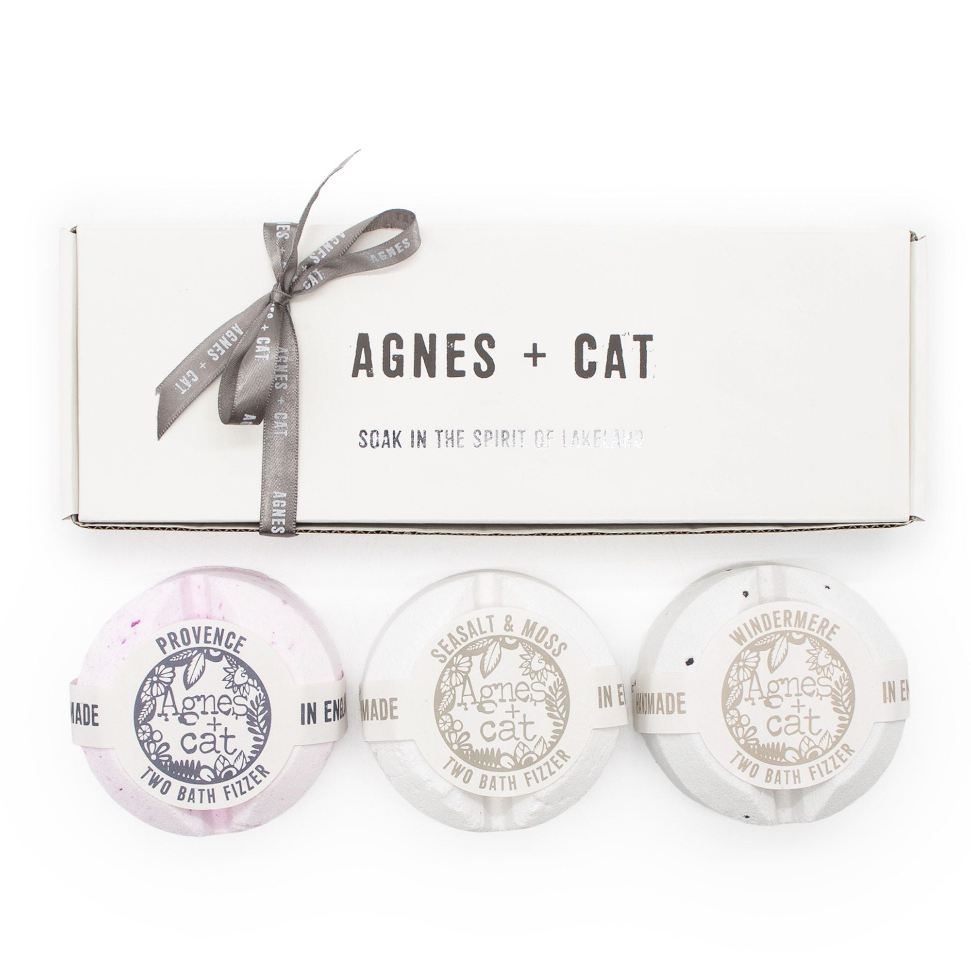 Conjunto Efervescentes de Banho Fragrâncias de Assinatura Agnes + Cat