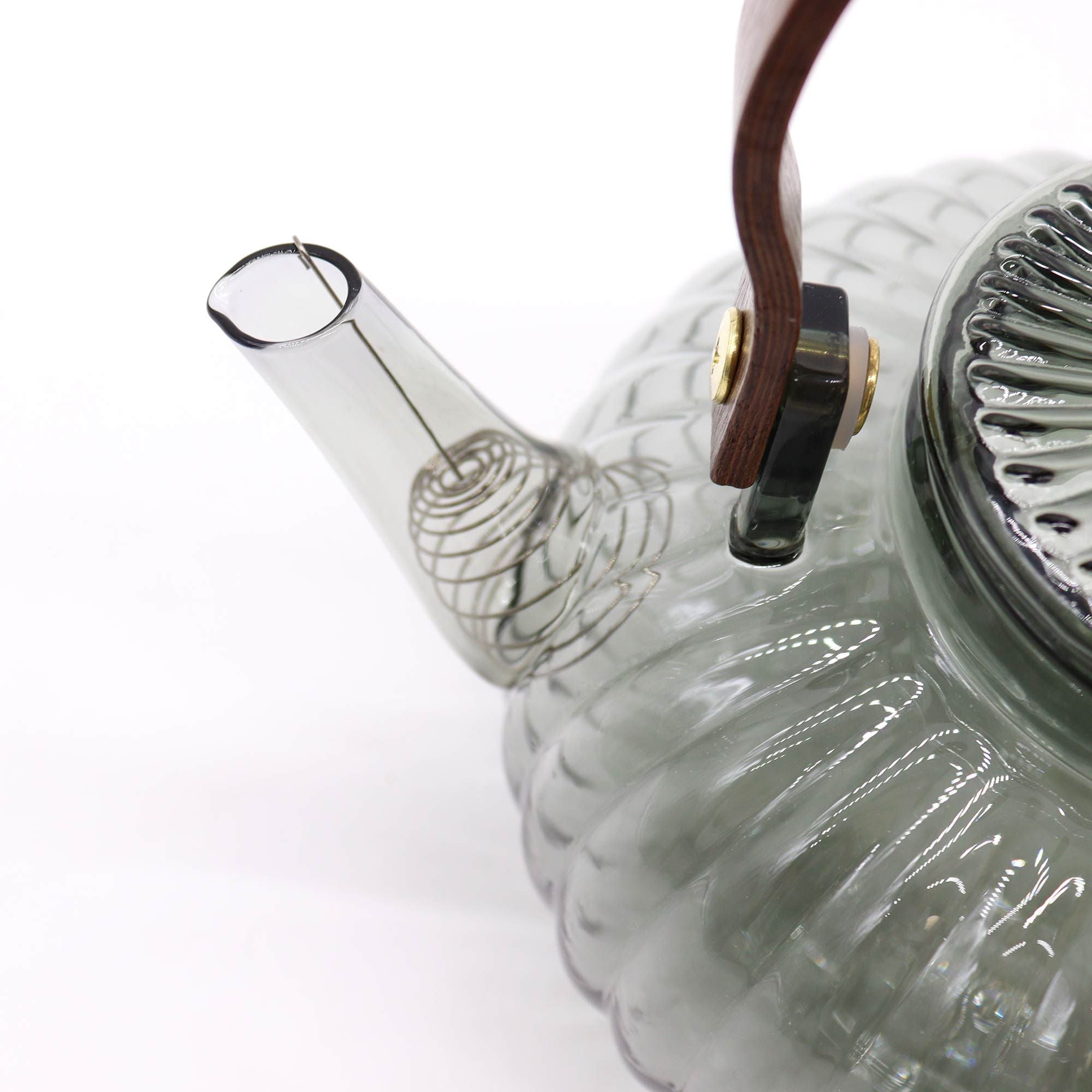 Tetera de cristal con infusor – Carbón nacarado – 950ml