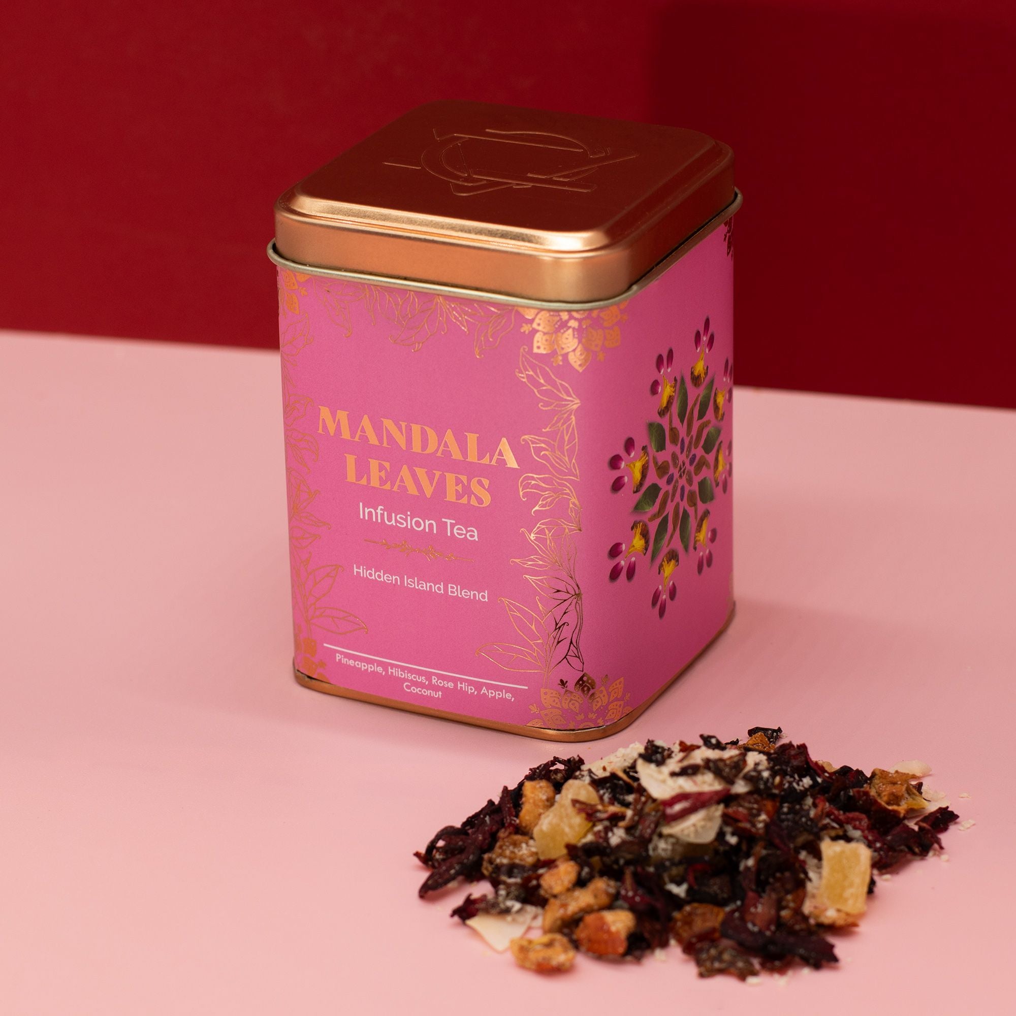 Mistura de Chá Ilhas Ocultas – Lata 50g