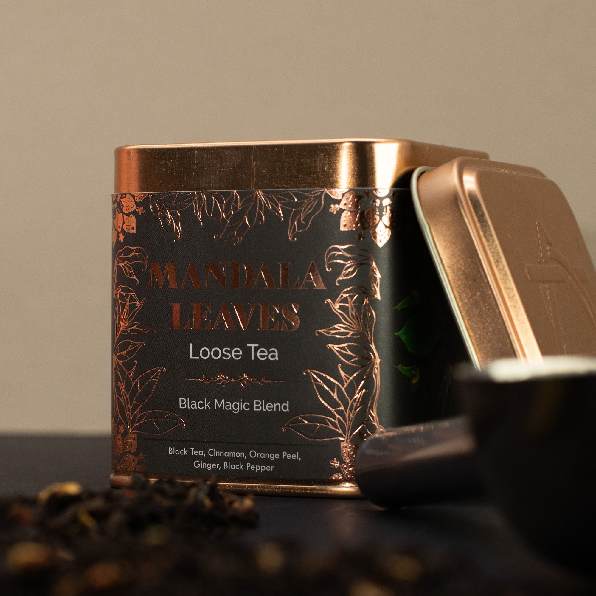 Mistura de Chá Magia Negra – Lata 50g