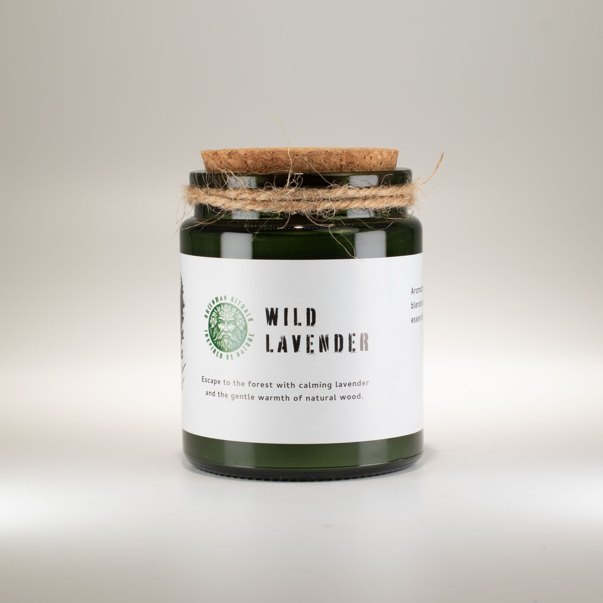 Vela de Soja Greenman Woodwick Lavanda Silvestre