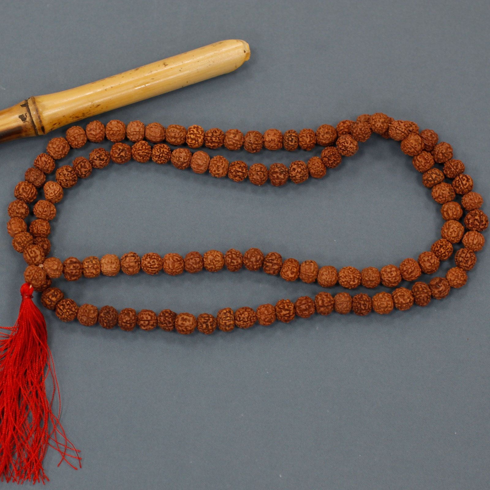 108 Rudraksha Japa Mala - Castanho