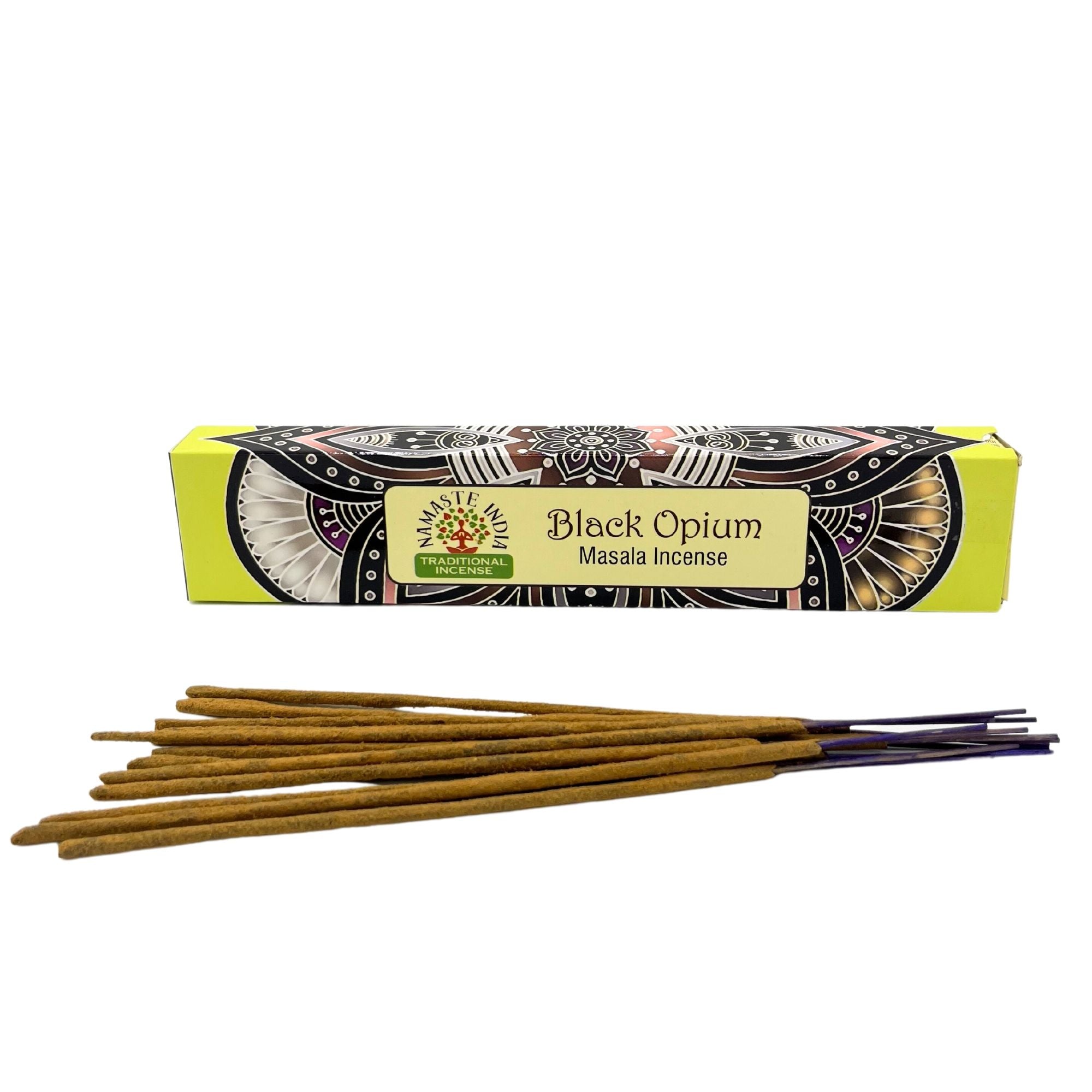 Incenso Namaste Mandala Masala Ópio Negro