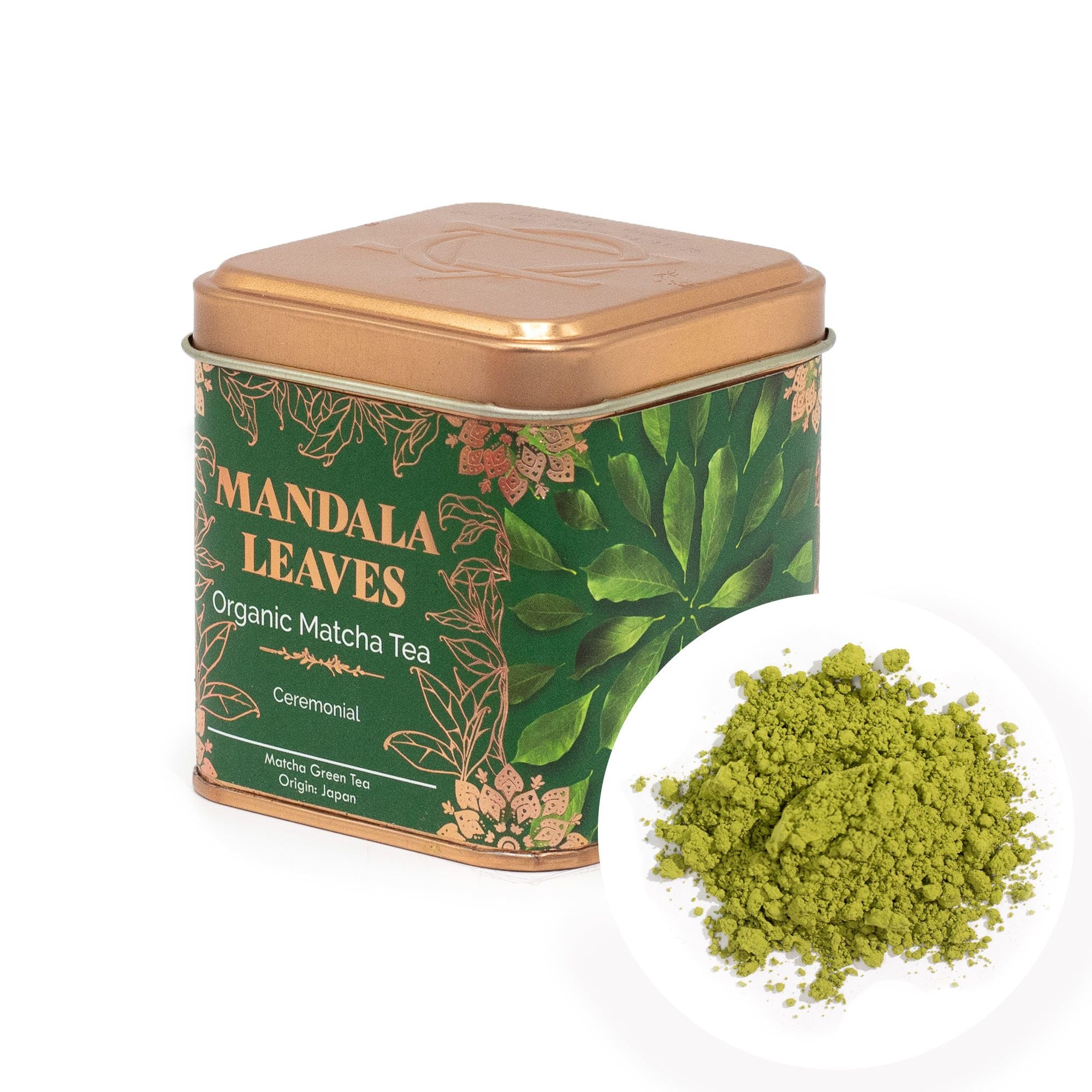 Chá Matcha Cerimonial Biológico – Lata 50g