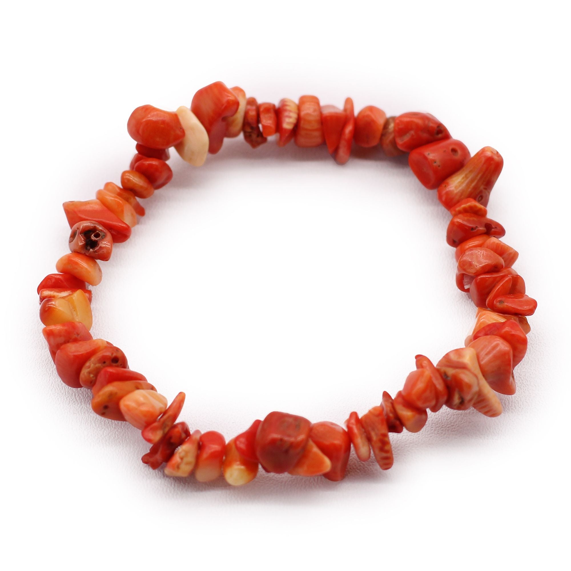 Natural Stone Chip Bracelet – Coralite
