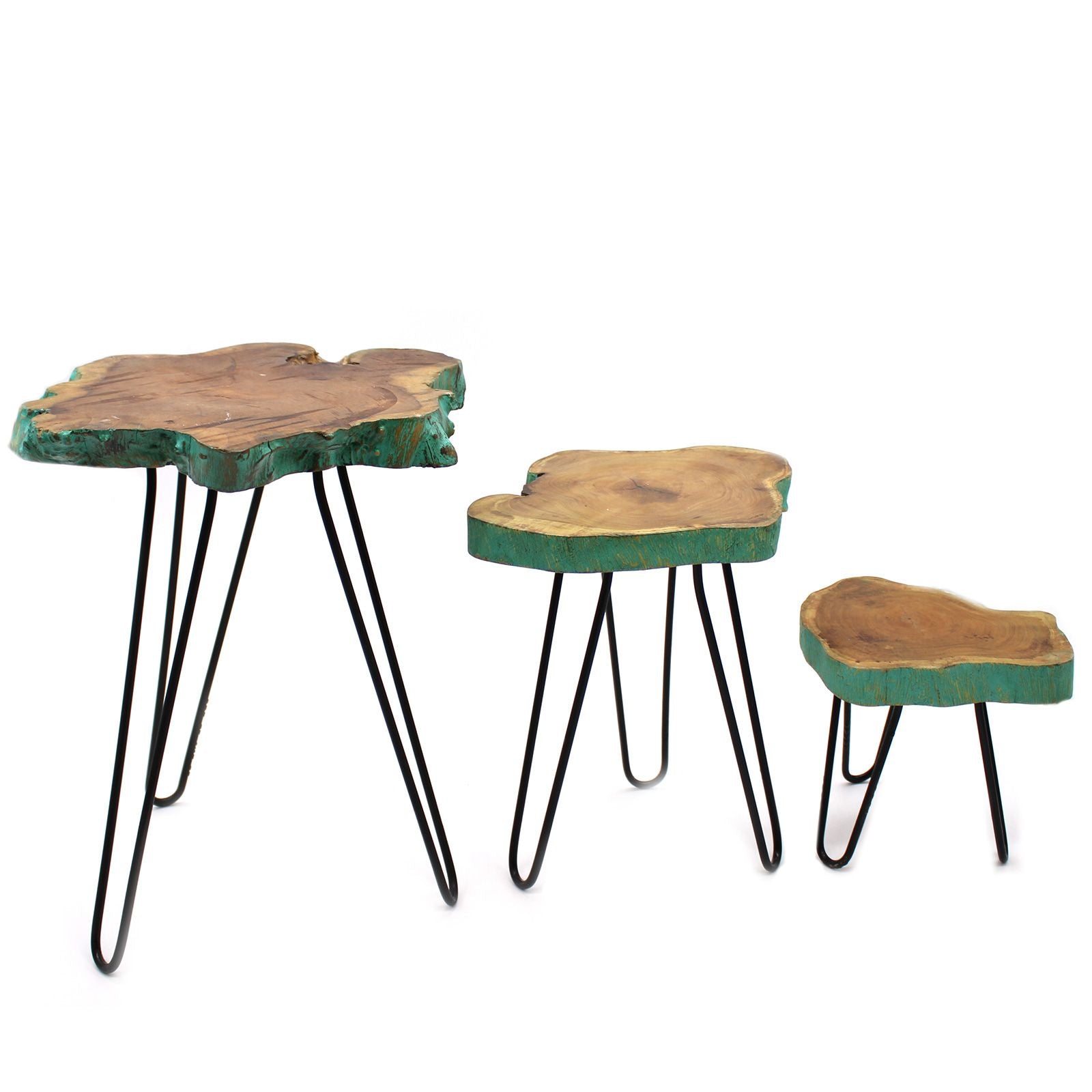 Conjunto de Vasos em Madeira Gamell Greenwash
