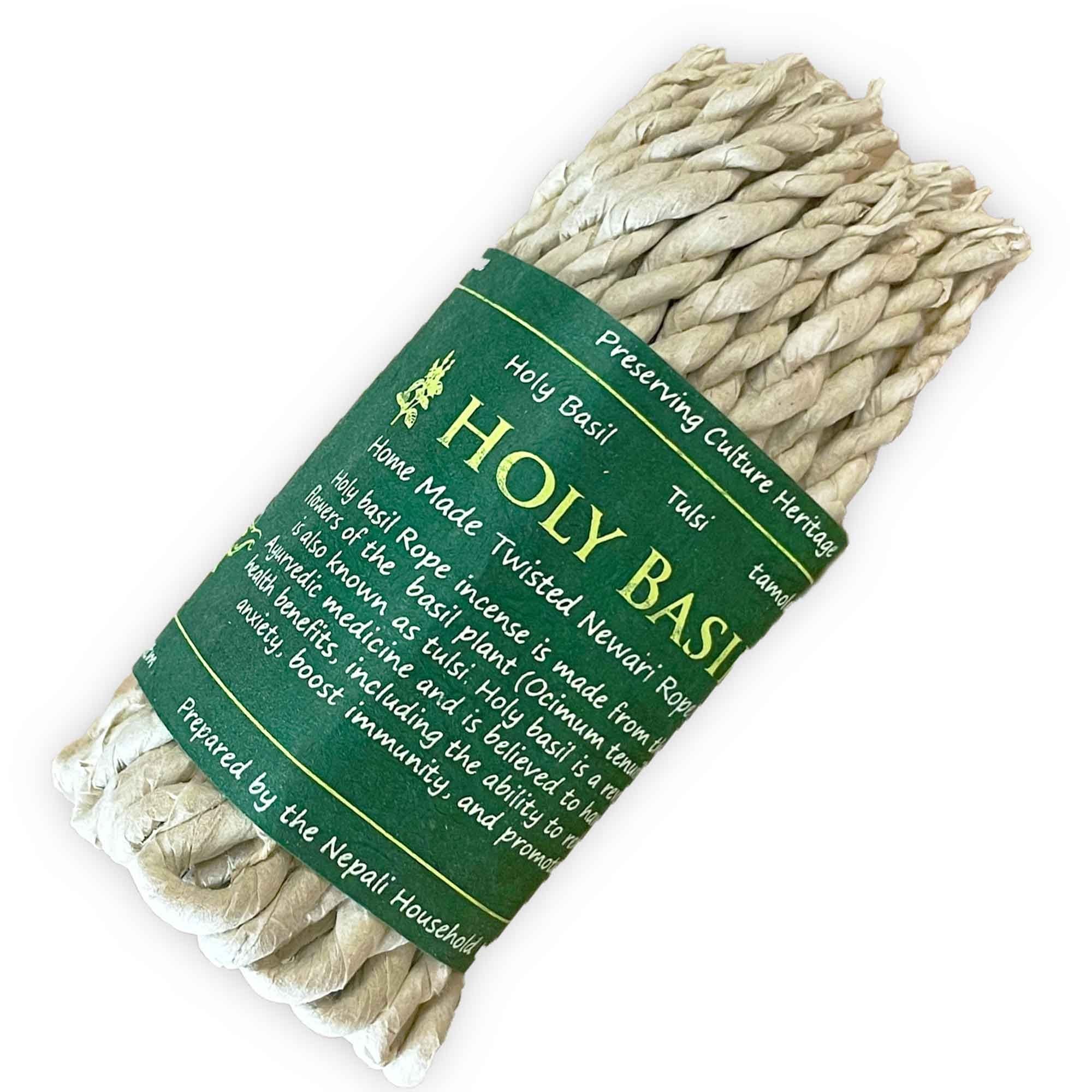 Incenso de Corda Pure Herbs Manjericão