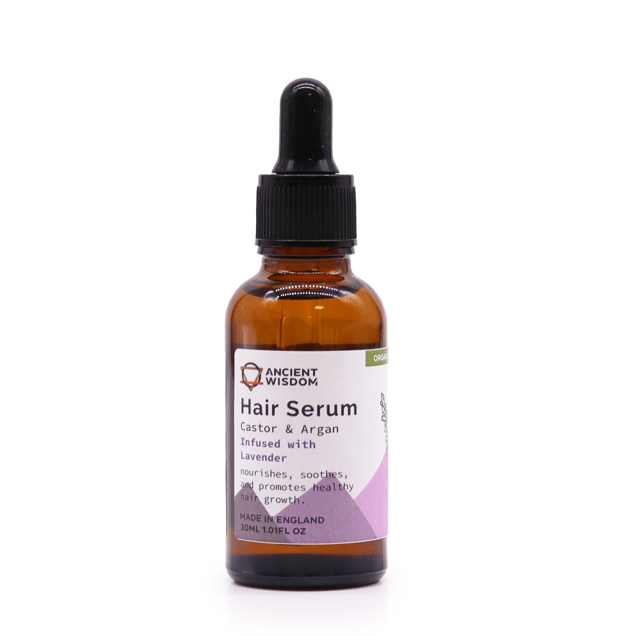Organic Hair Serum - Lavender - 30 ml
