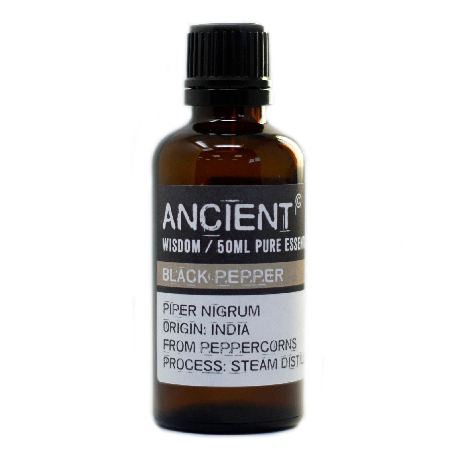 Óleo Essencial Puro – Pimenta Preta 50 ml